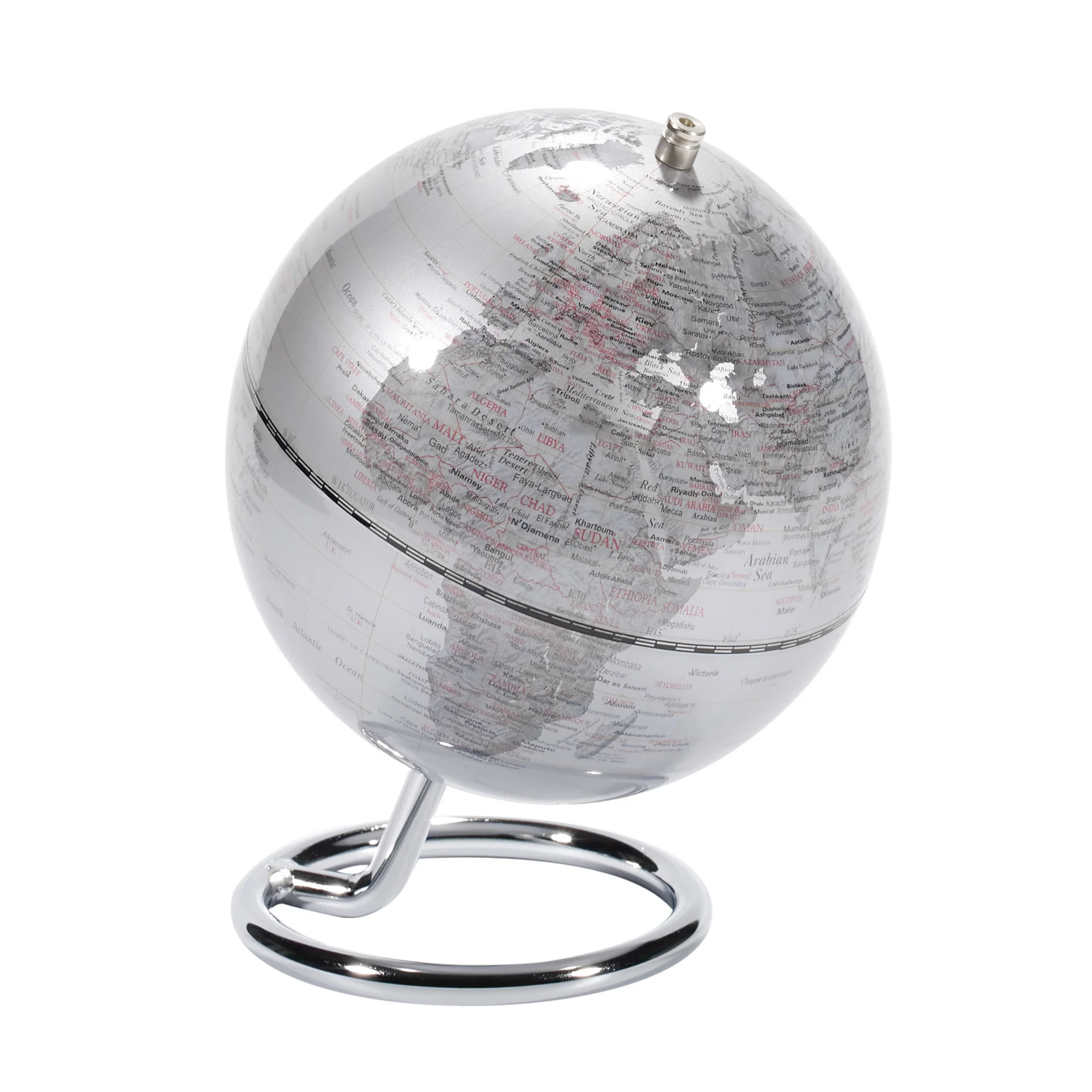 Mini-globe  Galilei Silver 13cm