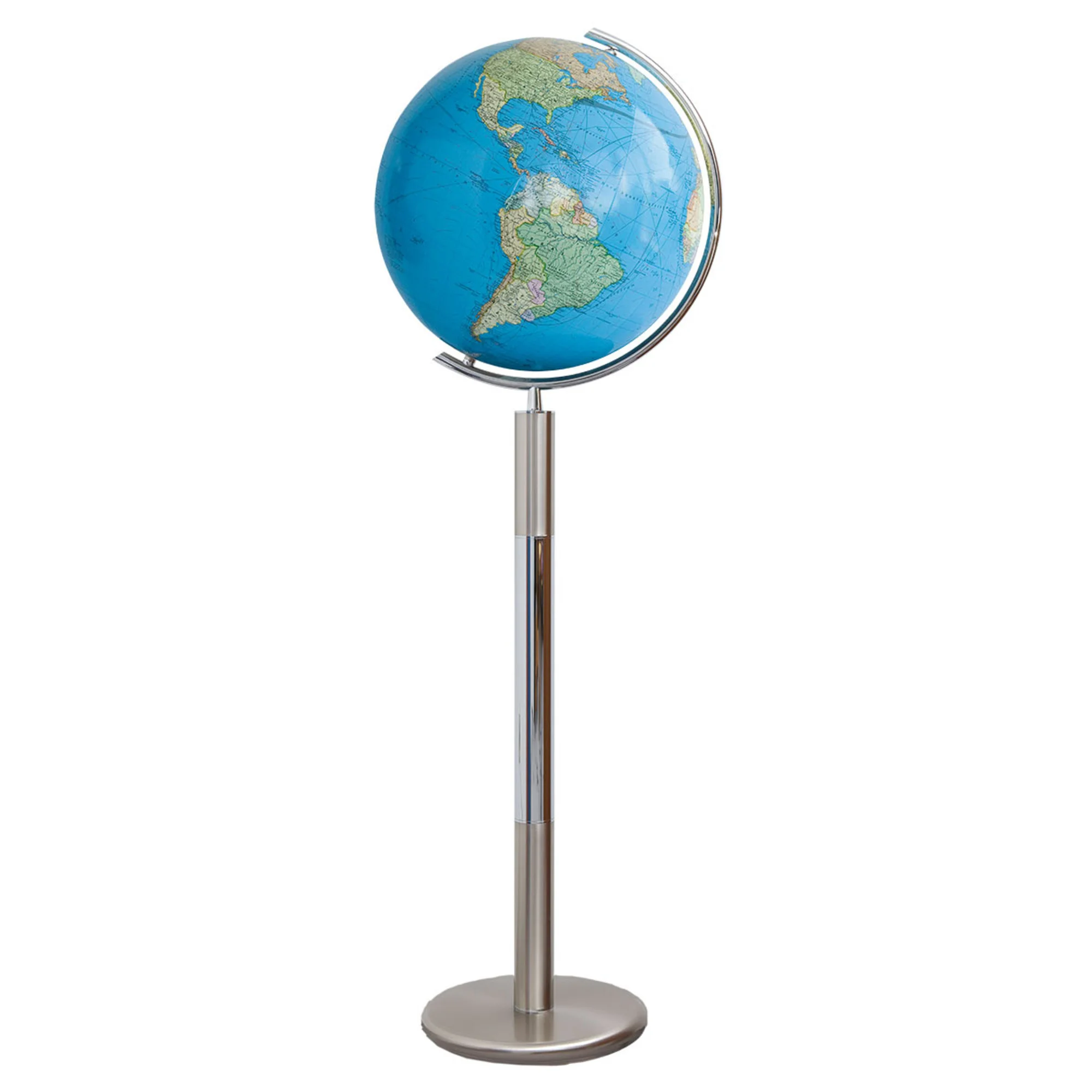 Globe sur pied  Duo Acier inoxydable 40cm (Francais)