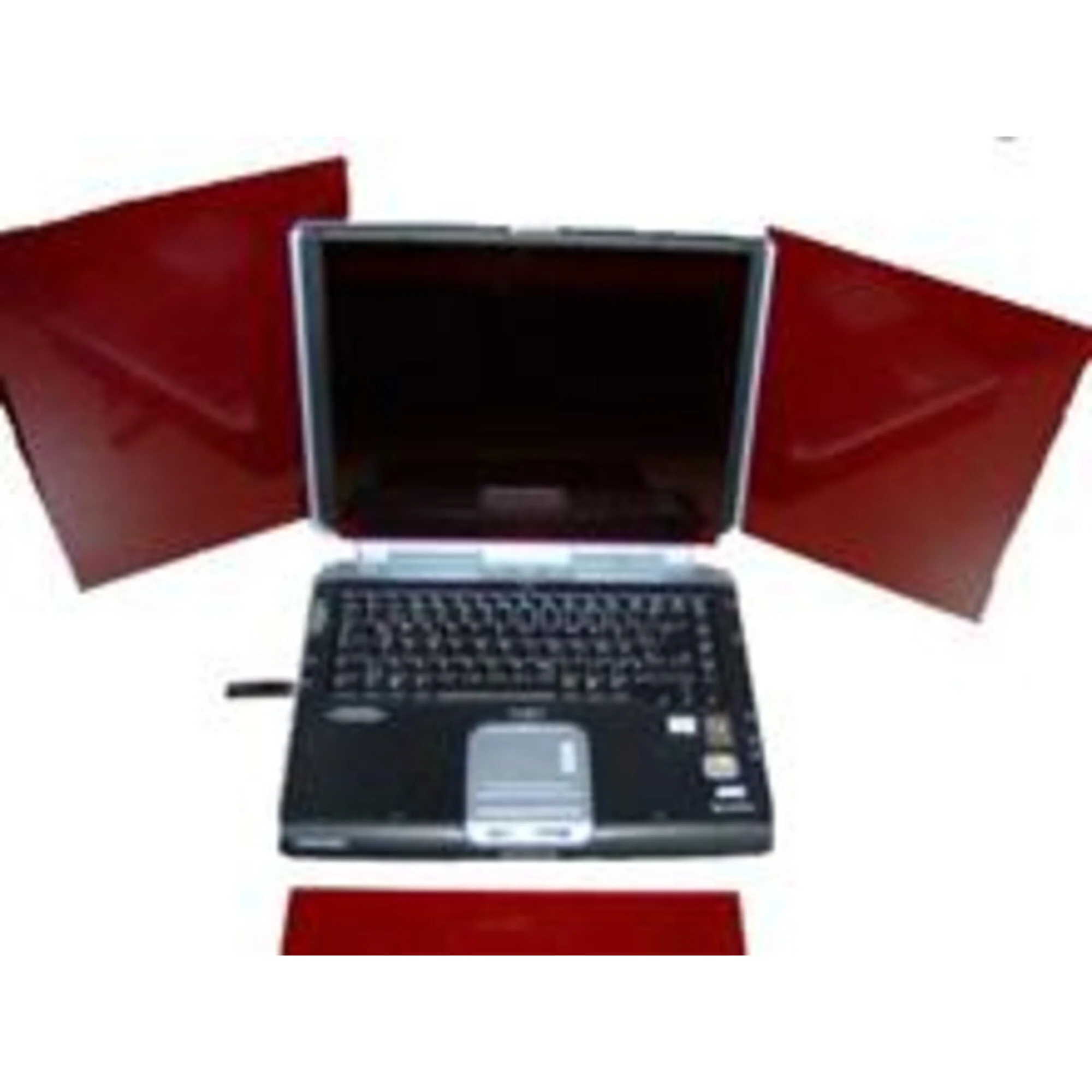 Plexiglas rouge pour écran 360x270 mm