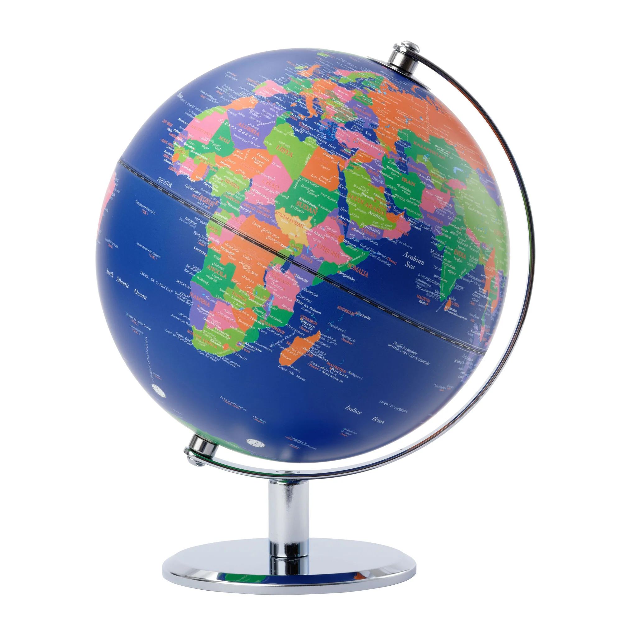 Globe  Lunar Coloured 20cm