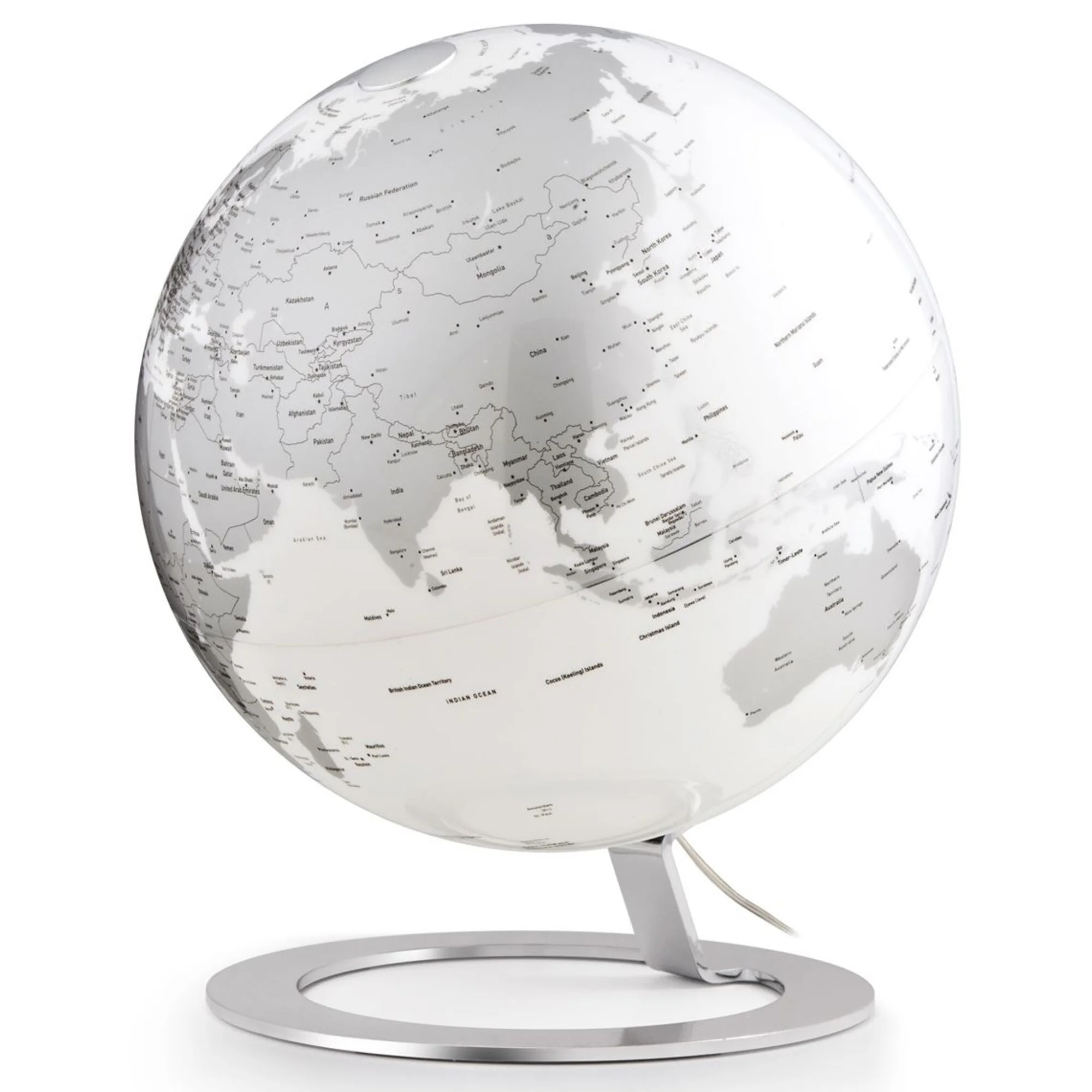 iGlobe Light Chrome 25cm