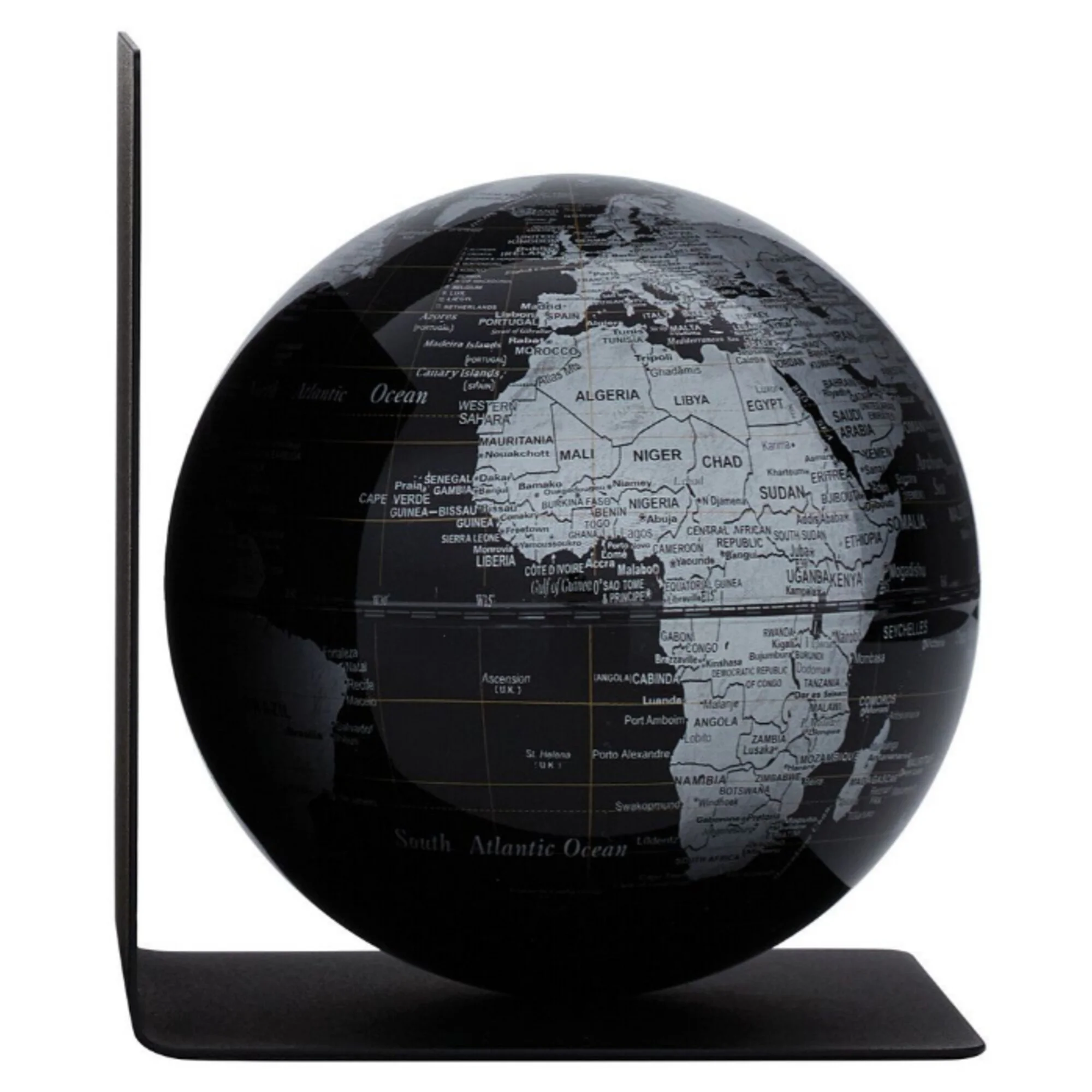 BookGlobe Black Single 13cm