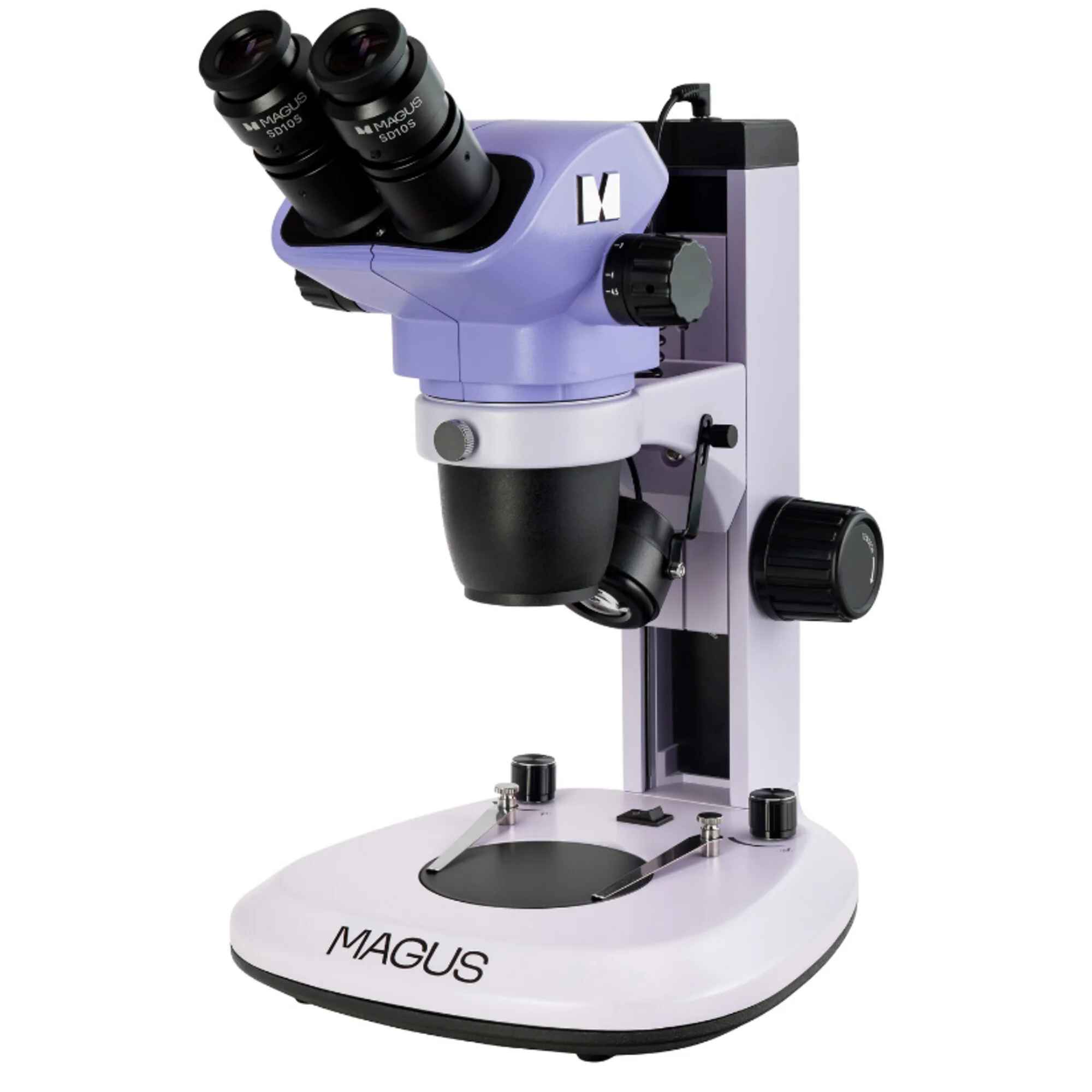 Microscope stéréo zoom  7B 6.7x-45x bino Greenough 3W LED