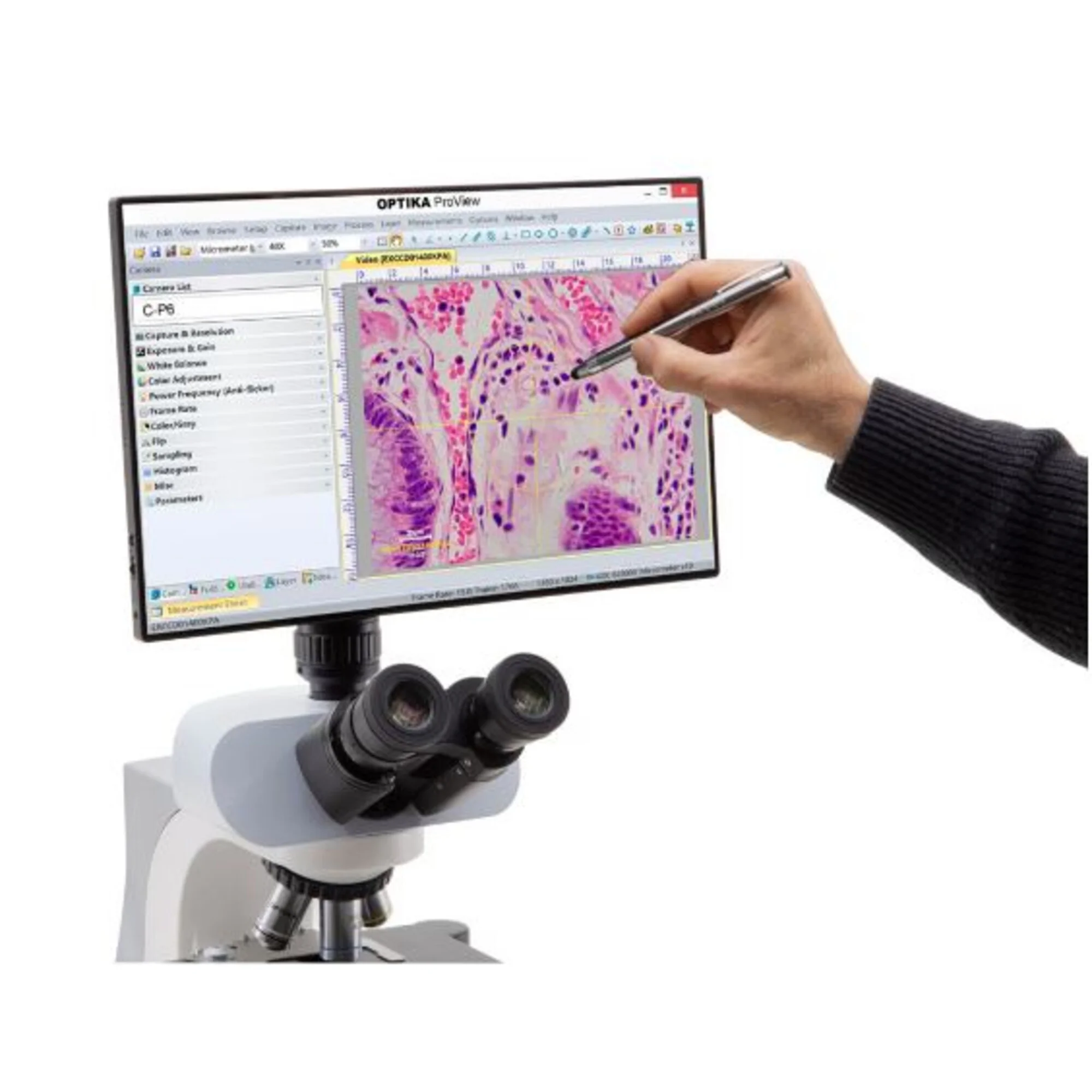 Caméra  TB-6PRO4K All-in-one 4K, Windows, 6.3 MP, 1/1.8", 2.4 µm, USB, 15.6" touch screen