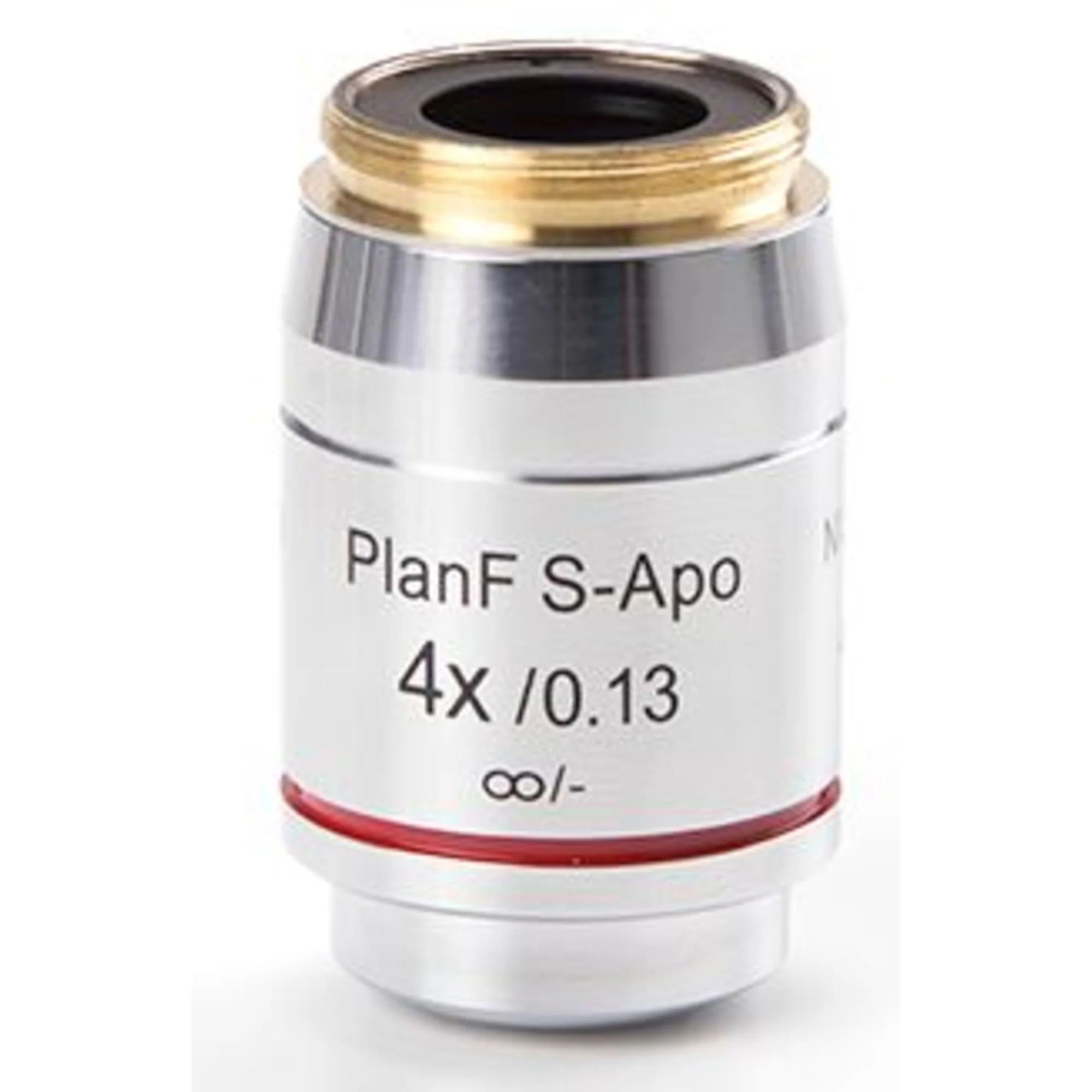 Objectif  DX.7304, 4x/0.13 PLFi APO, plan semi-apo, infinity, Fluarex, w.d. 16,5 mm (Delphi-X)