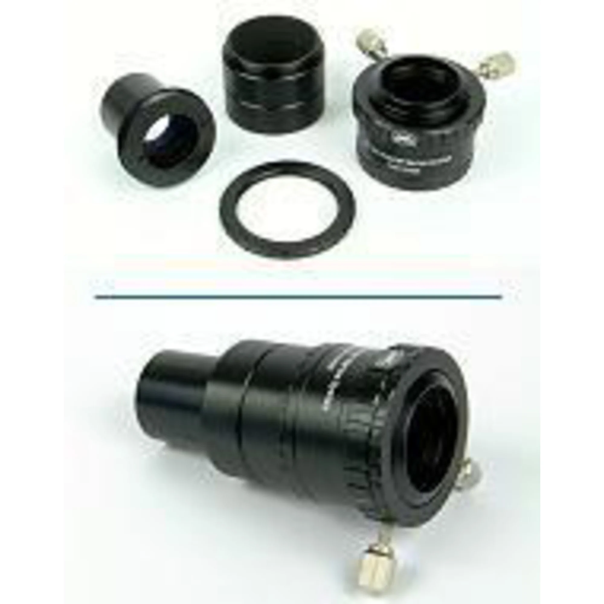 Lentille de Barlow VIP-Modular 2x  avec coulant 1,25" et 2".