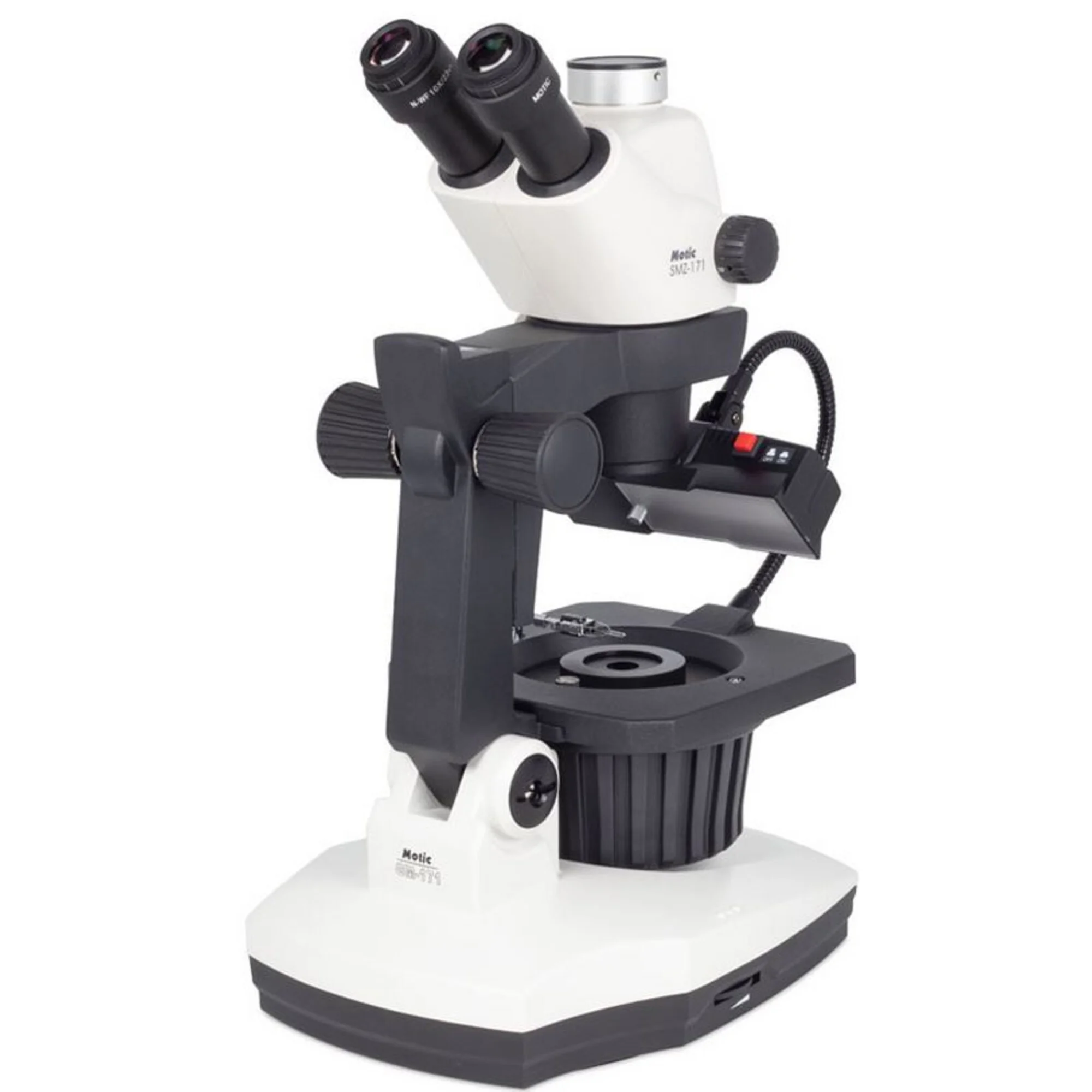 Microscope stéréo zoom  GM-171, trino,  7.5-50x, wd 110mm