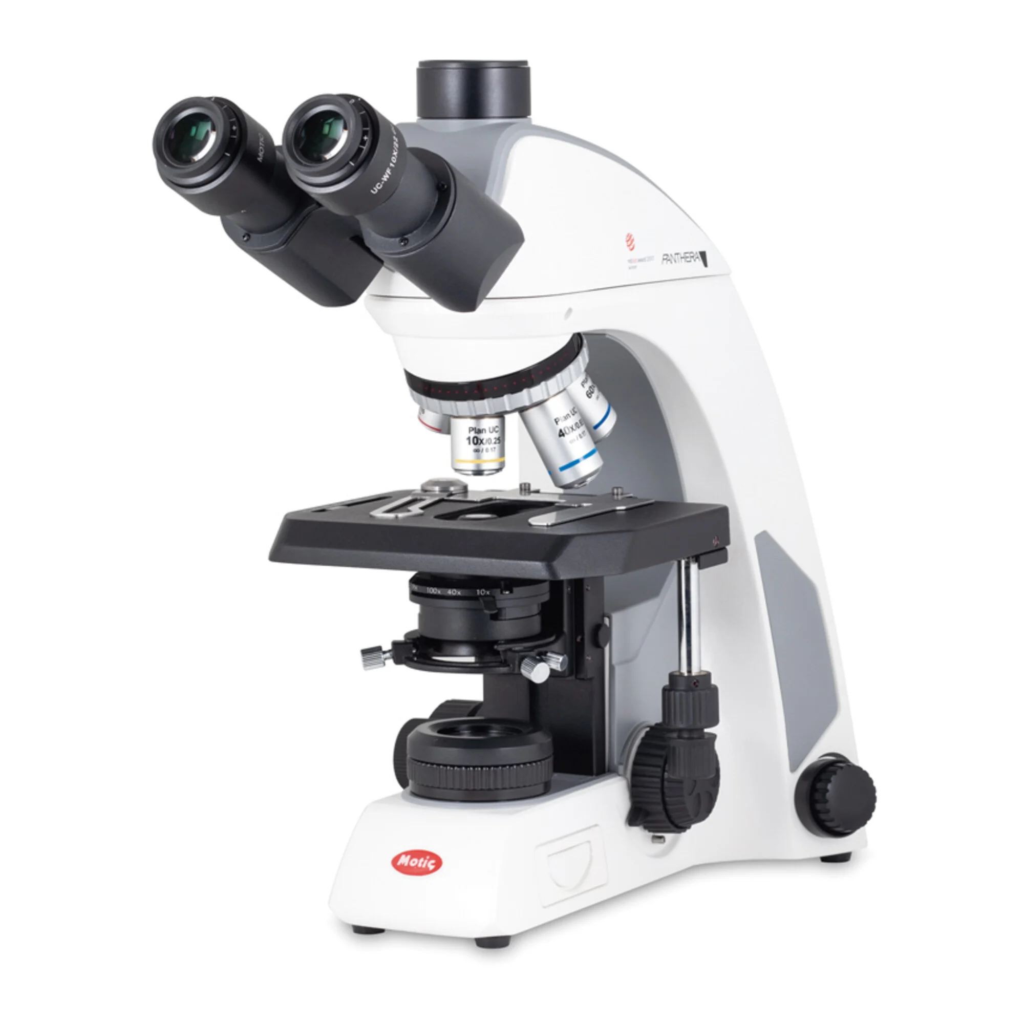 Microscope  Panthera C2, Trinoculaire (Sans 100X), infinity, plan, achro, 40x-400x, Halogen/LED