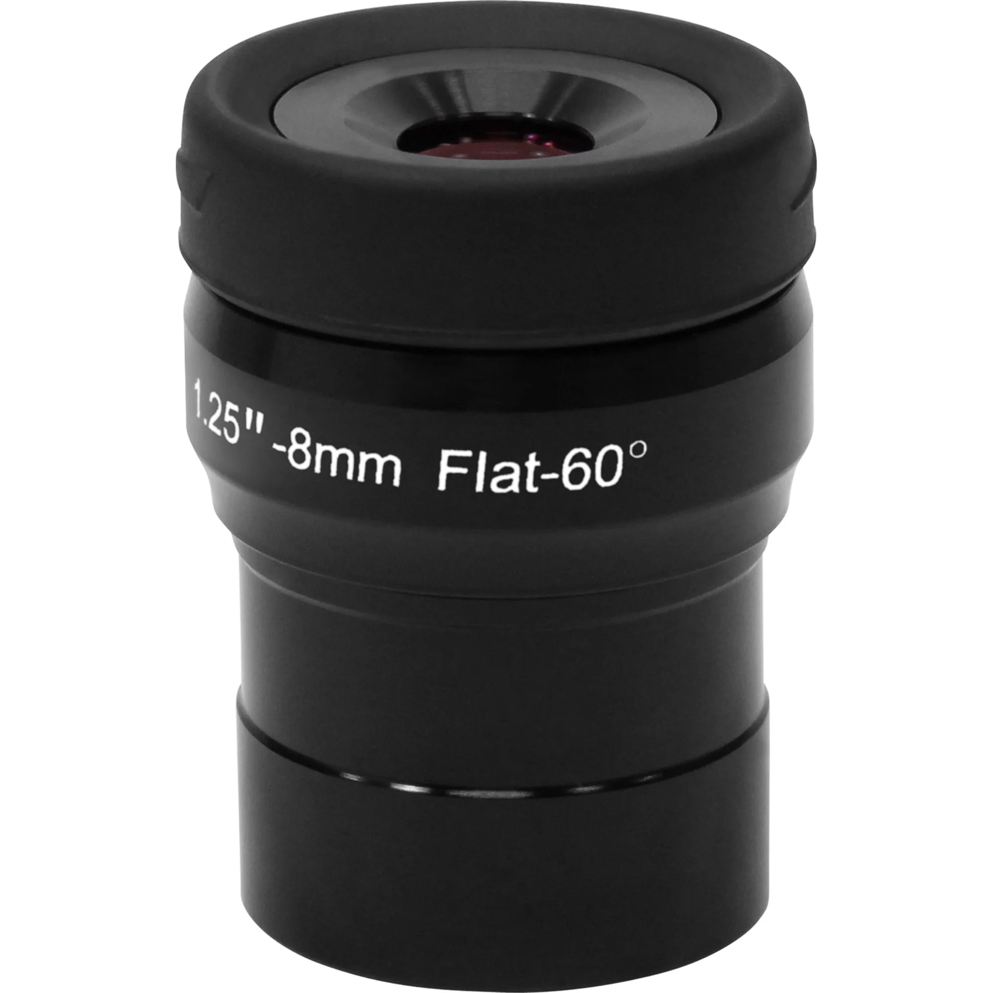 Oculaire Flatfield à champ aplanissant longueur 8mm diamètre 31,75mm (1,25'')
