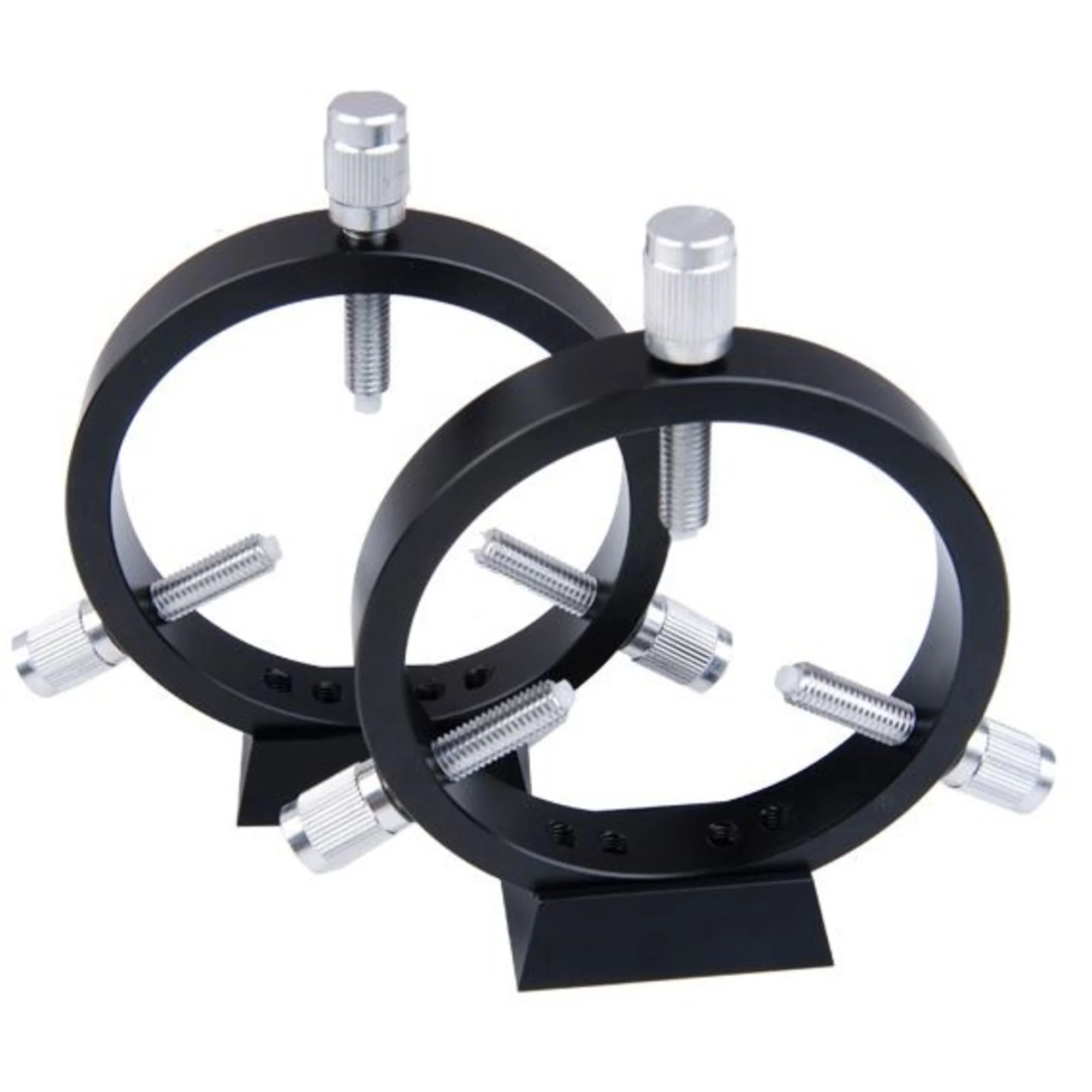 CNC Guidescope Rings 90mm w/Raiser blocks