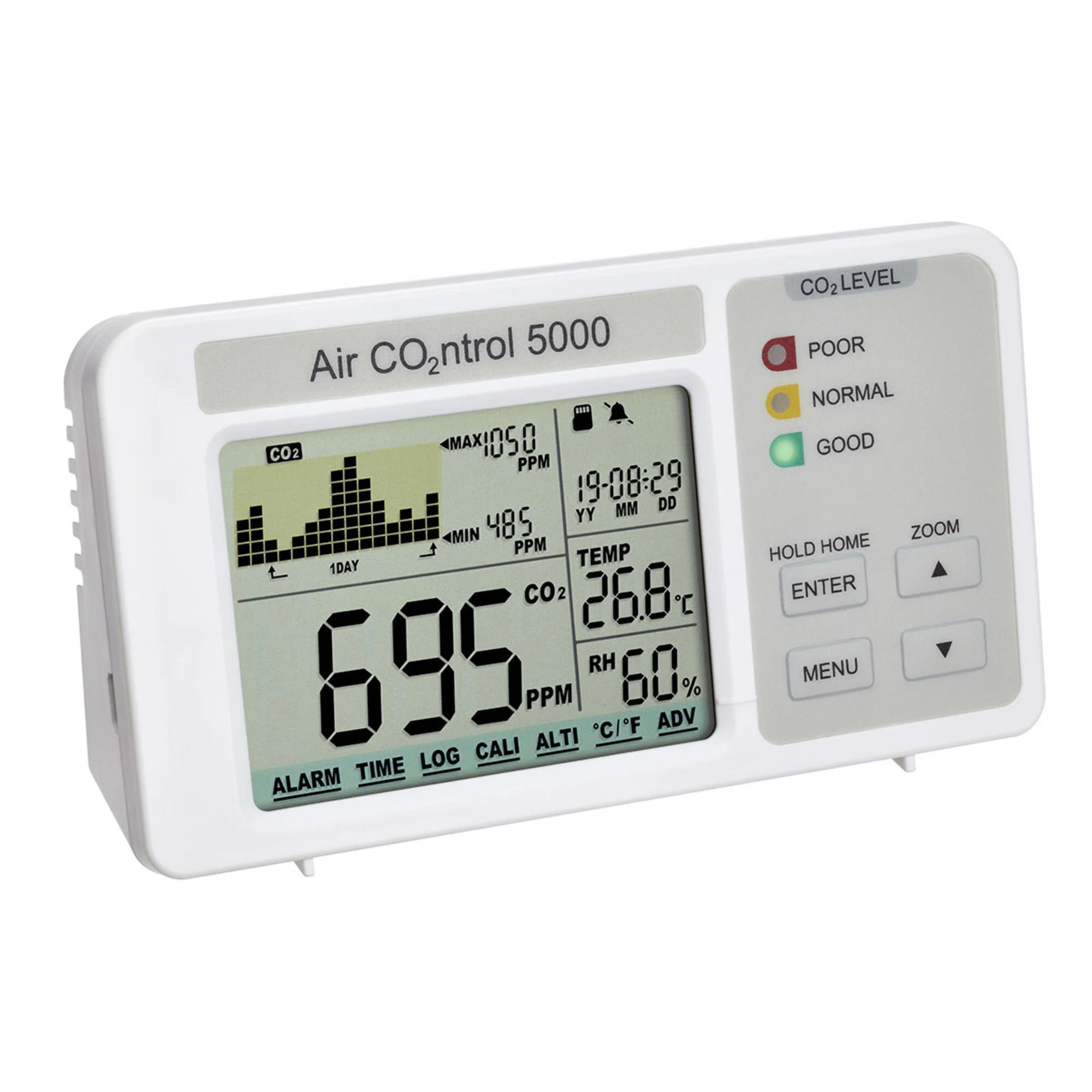 Moniteur de CO2 AIRCO2NTROL 5000 avec enregistreur de données