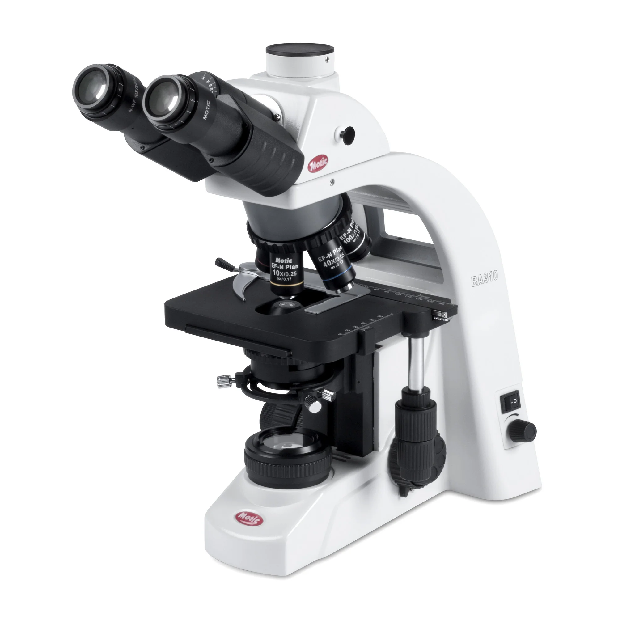 Microscope  BA310E trino, infinity, EC-plan, achro, 40x - 400x, Hal. 30W