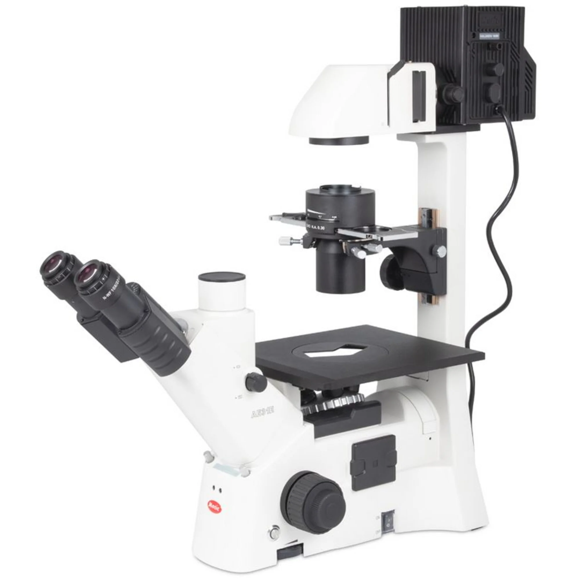 Microscope inversé  AE31E trino, infinity, CCIS Plan 4x LWD, Ph10x/20x40x, 100W Hal