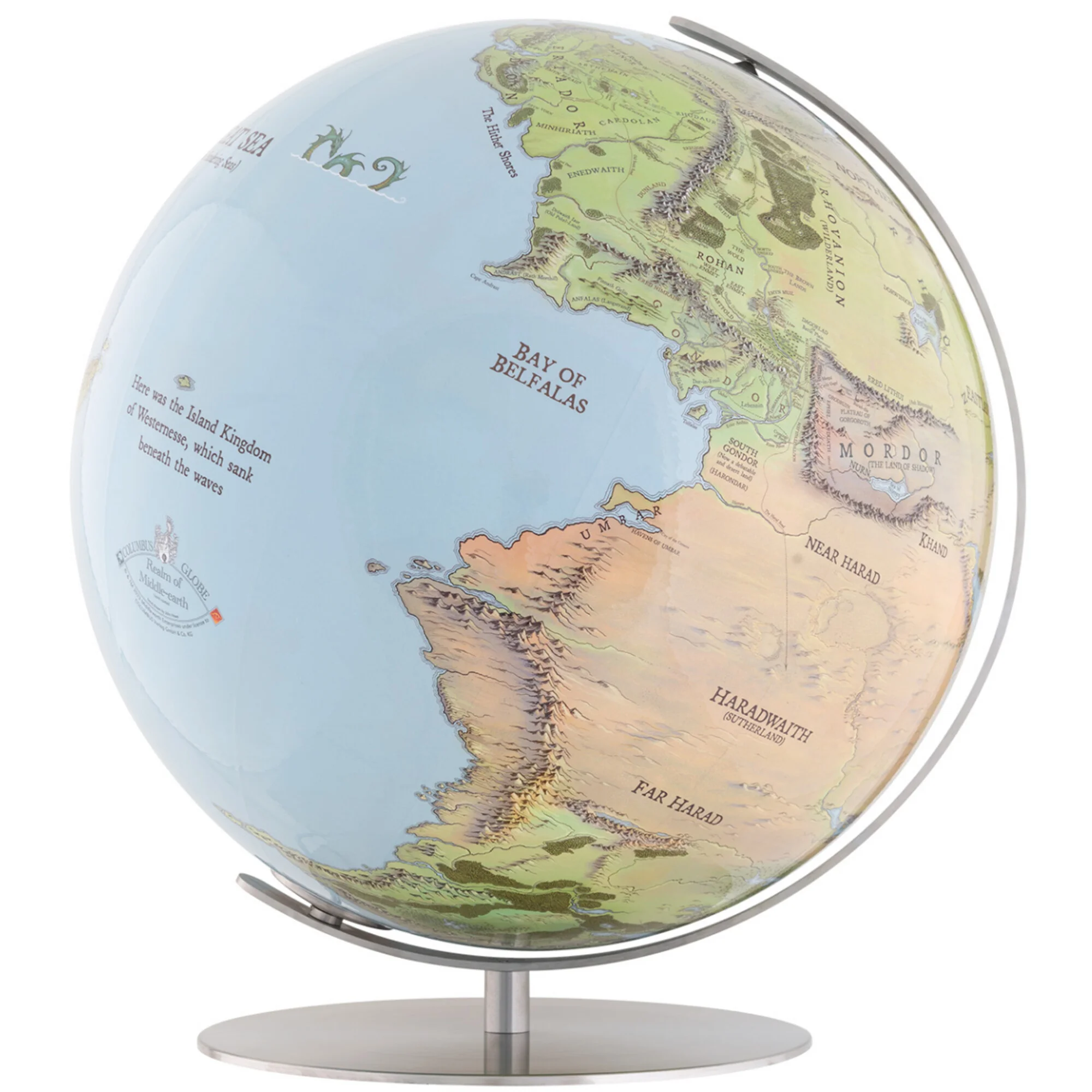 Globe  La Terre du Milieu 40 cm