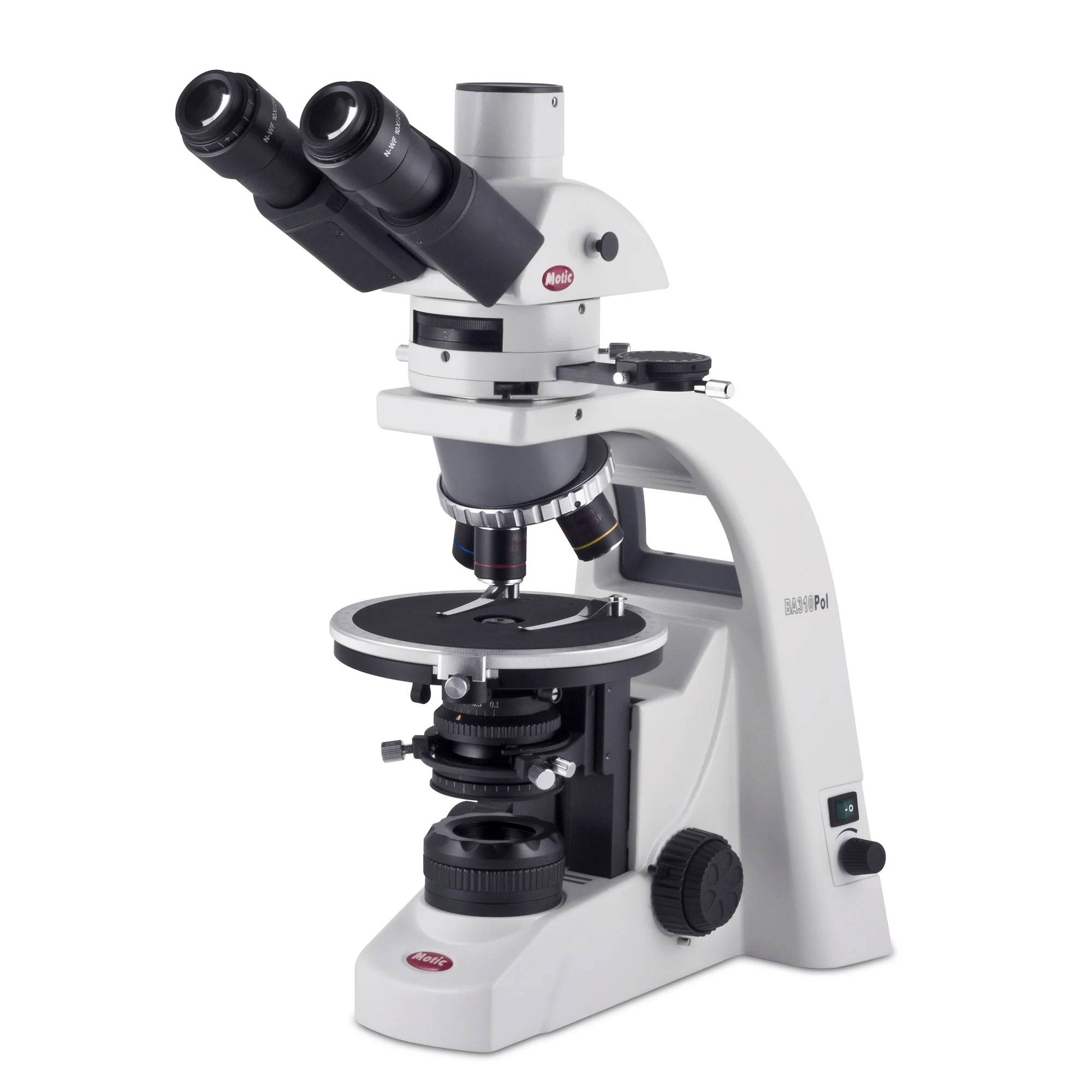 Microscope trinoculaire polarisant BA310 POL