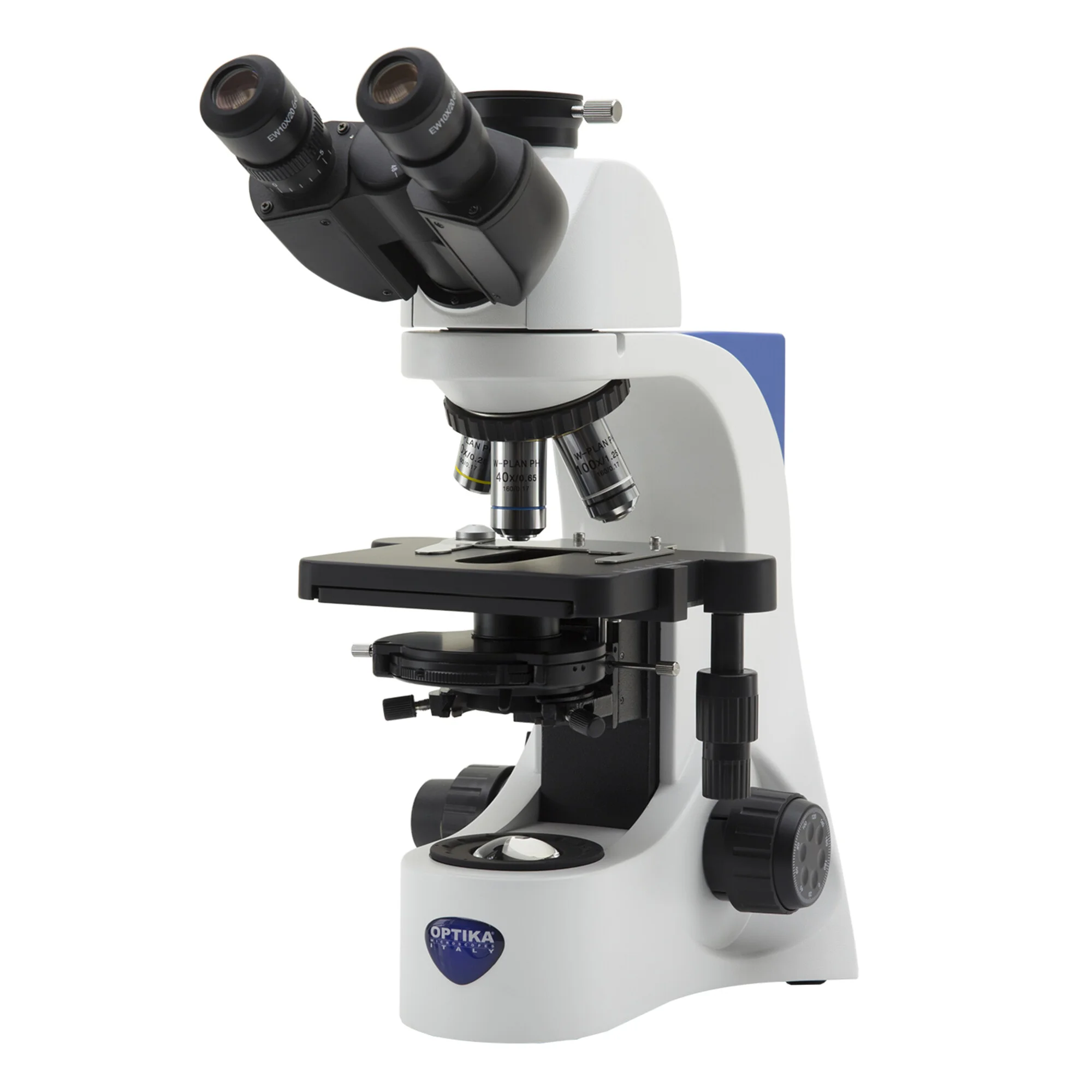 Microscope plan trinoculaire B-383Ph, X-LED, DIN