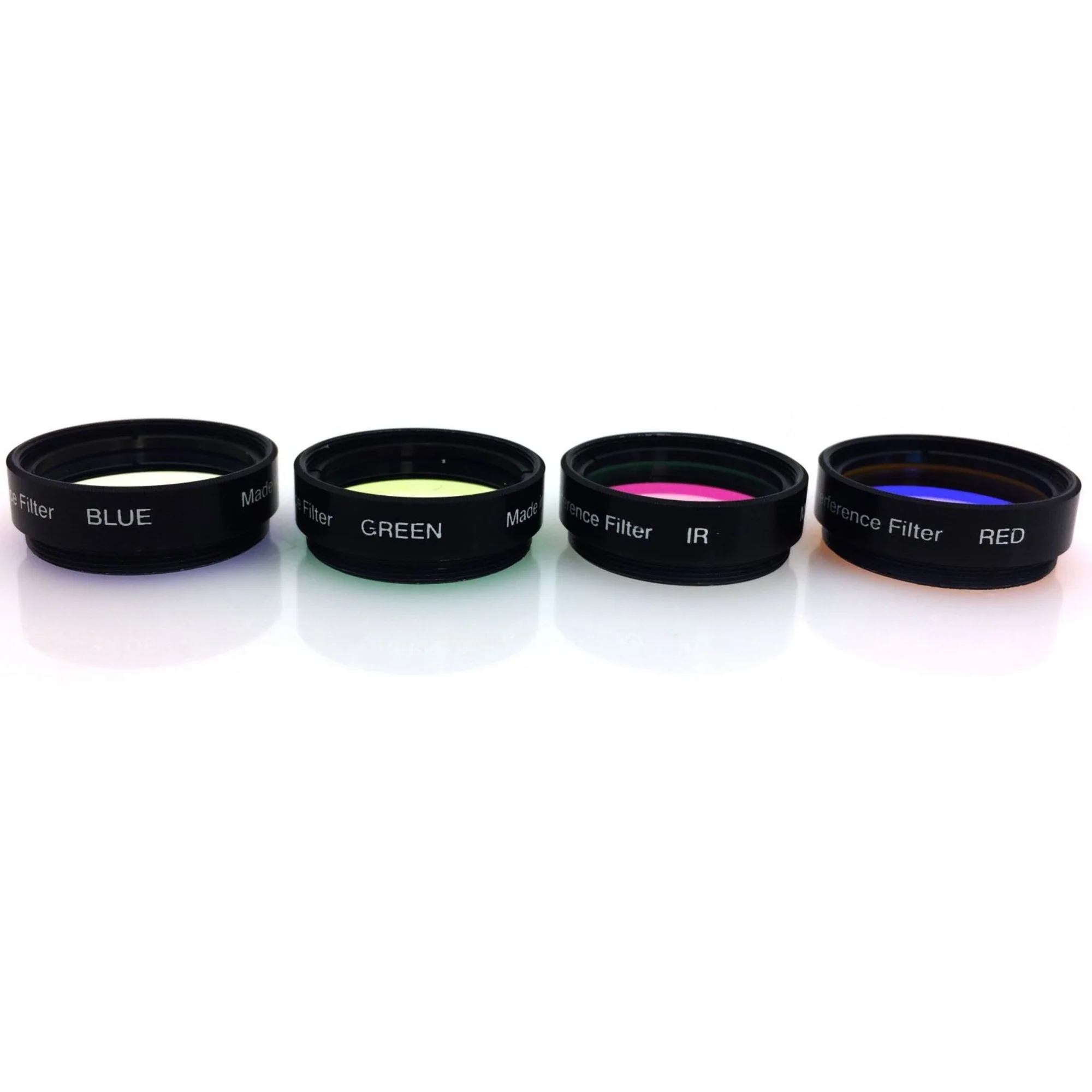 Jeu de filtres colorés RVB + IR 1,25"