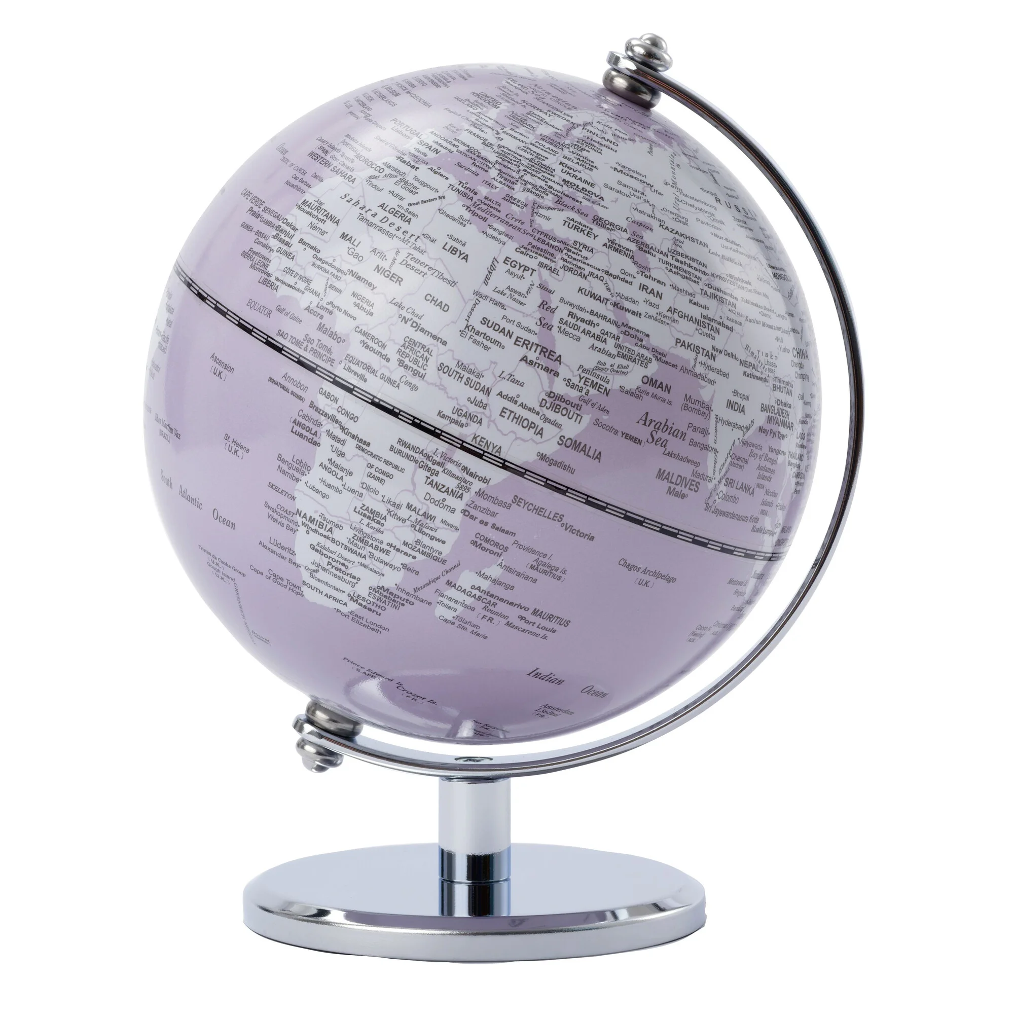 Mini-globe  Gagarin Pastel Pink 13cm