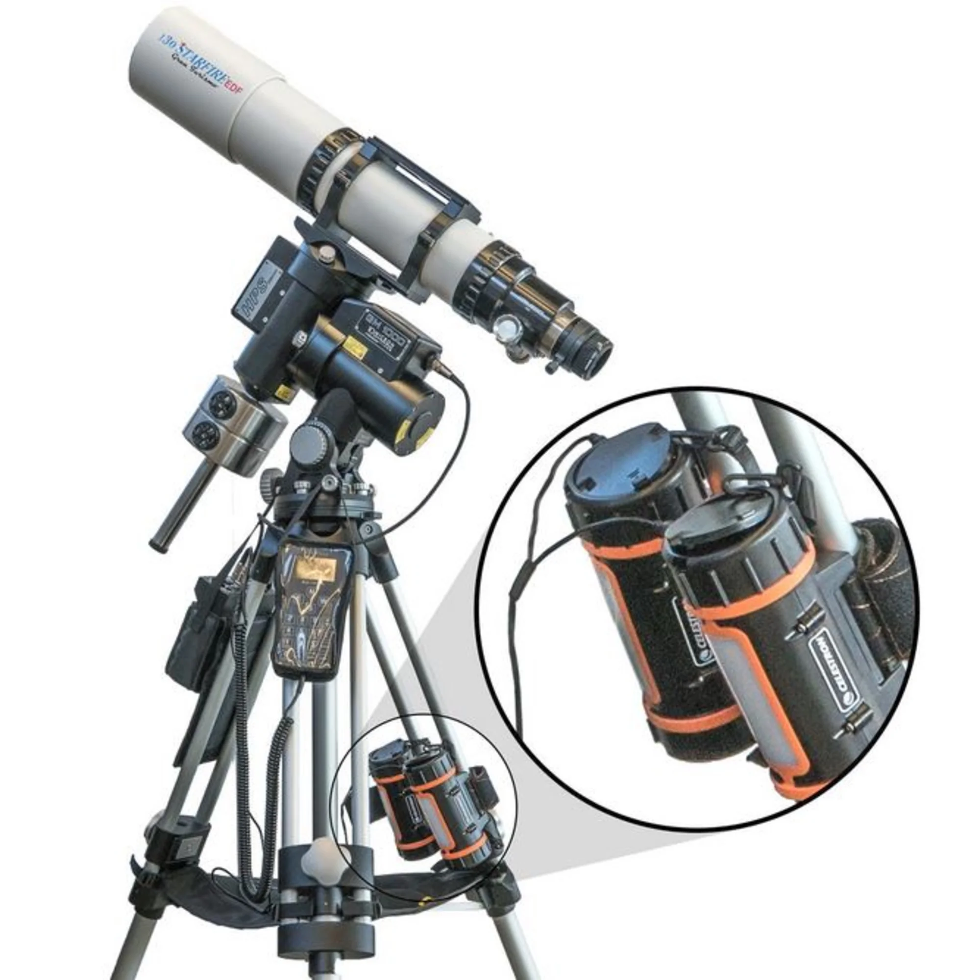 Jeu de câbles double mode pour Powertank Celestron Lithium LiFePO4