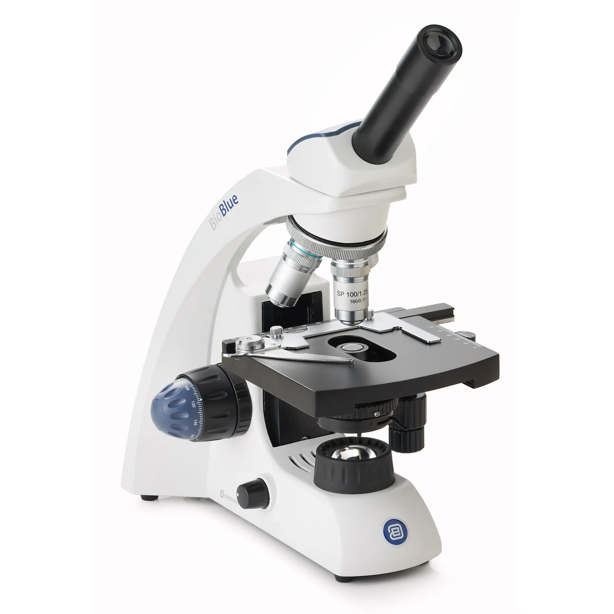 Microscope  BioBlue, BB.4220, mono, DIN, 40x-400x, 10x/18, LED, 1W