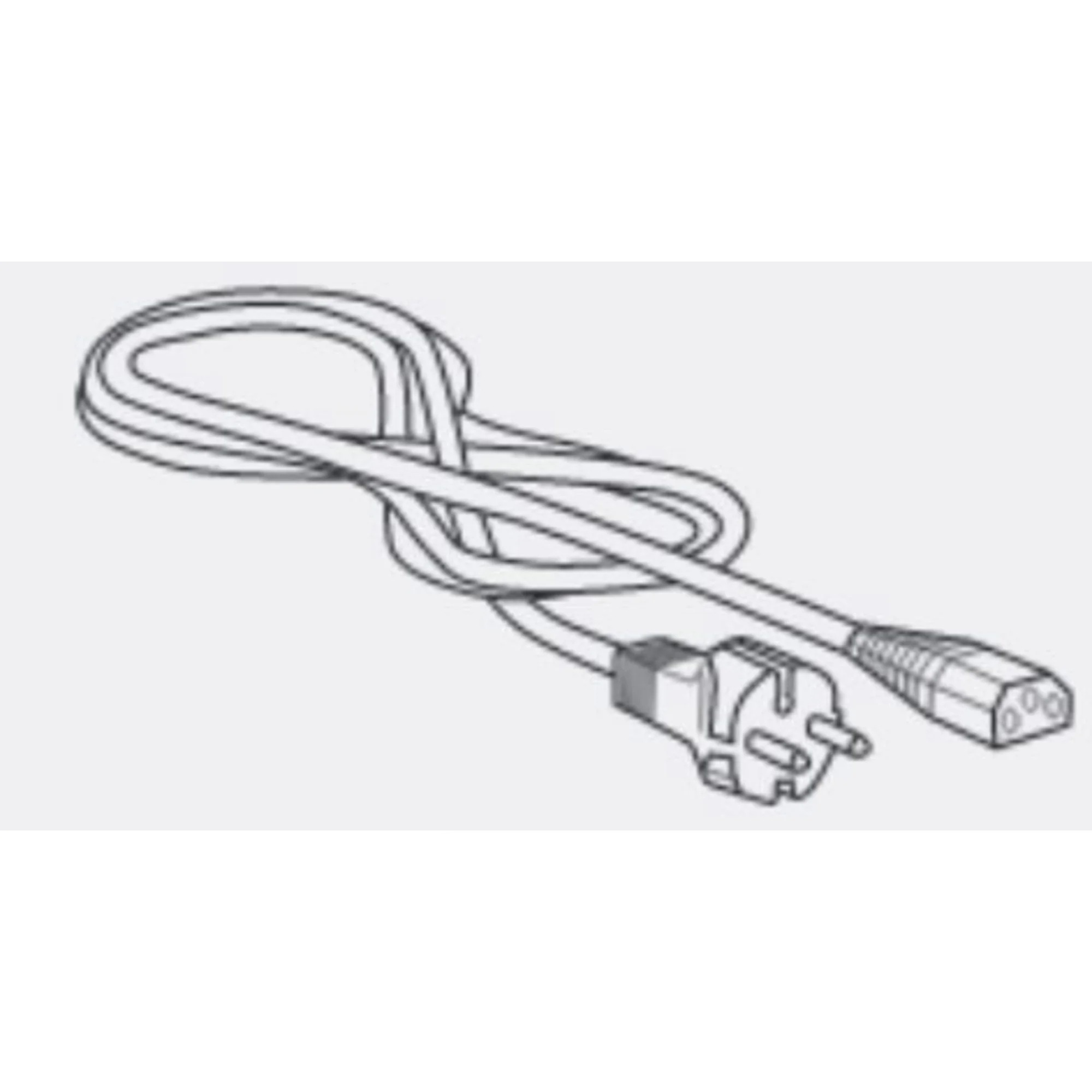 Câble d'alimentation pour source de lumière froide UK 1,8m, 5A