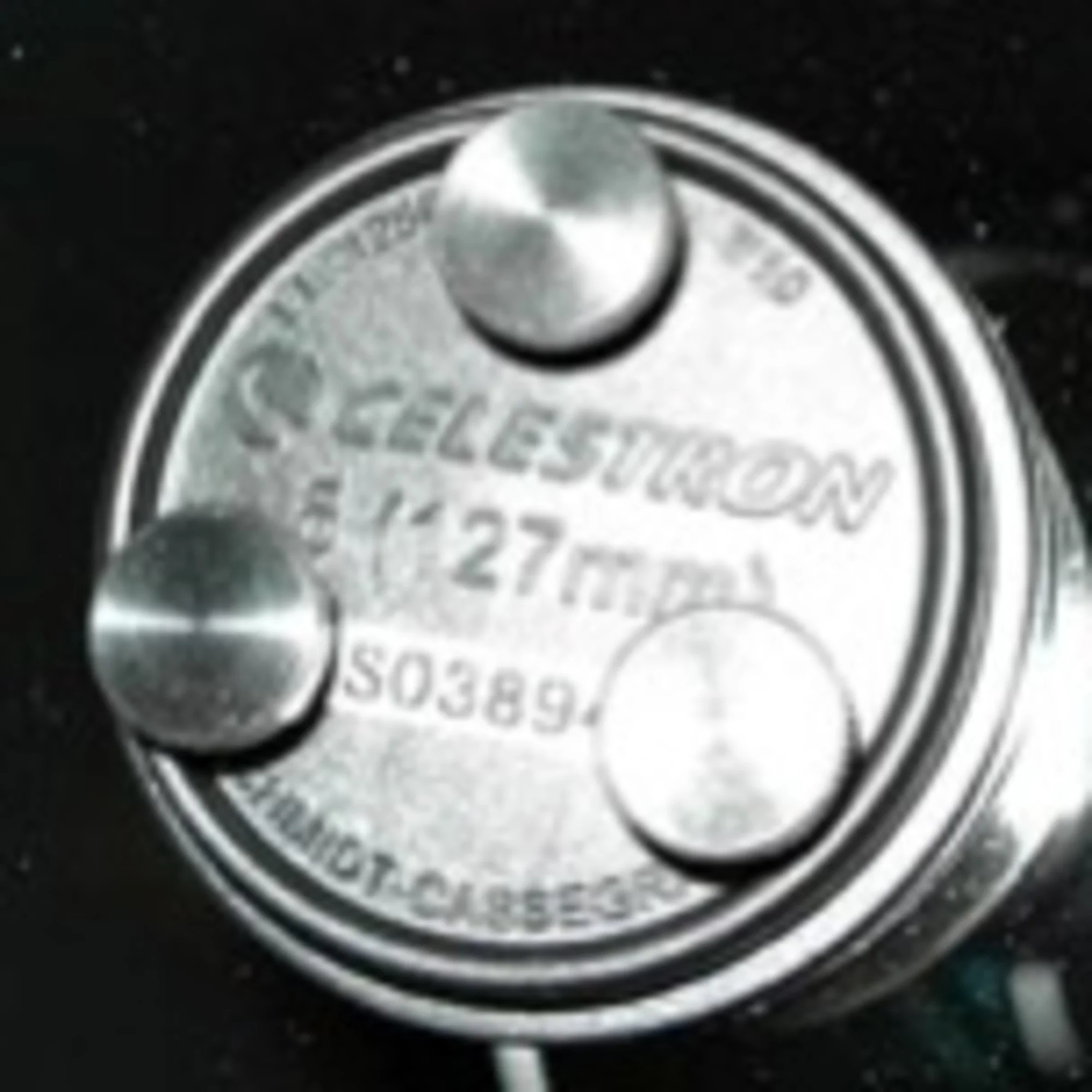 Vis moletées pour miroir secondaire Celestron C5 f / 10 avec filetage métrique
