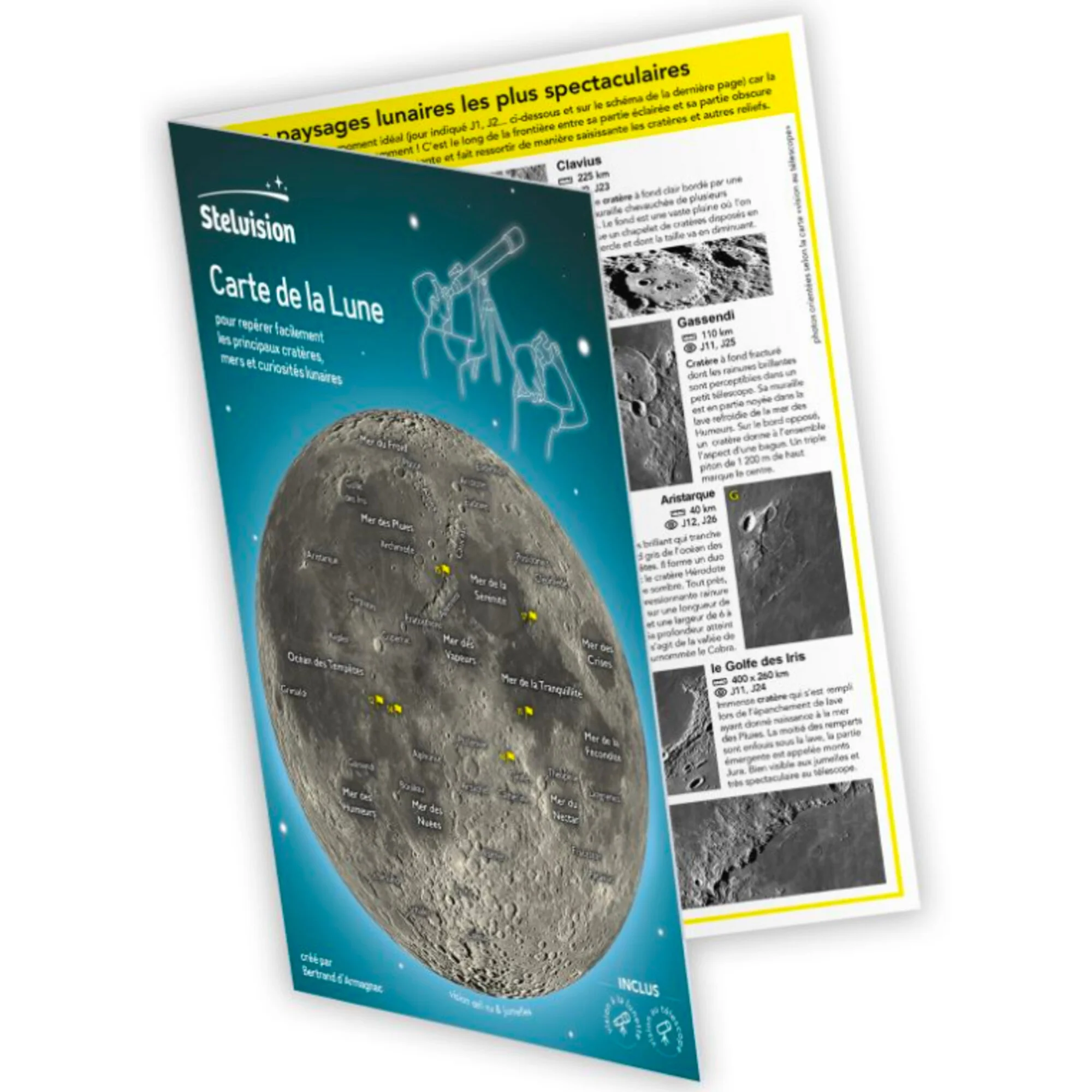 Atlas  Carte de la Lune