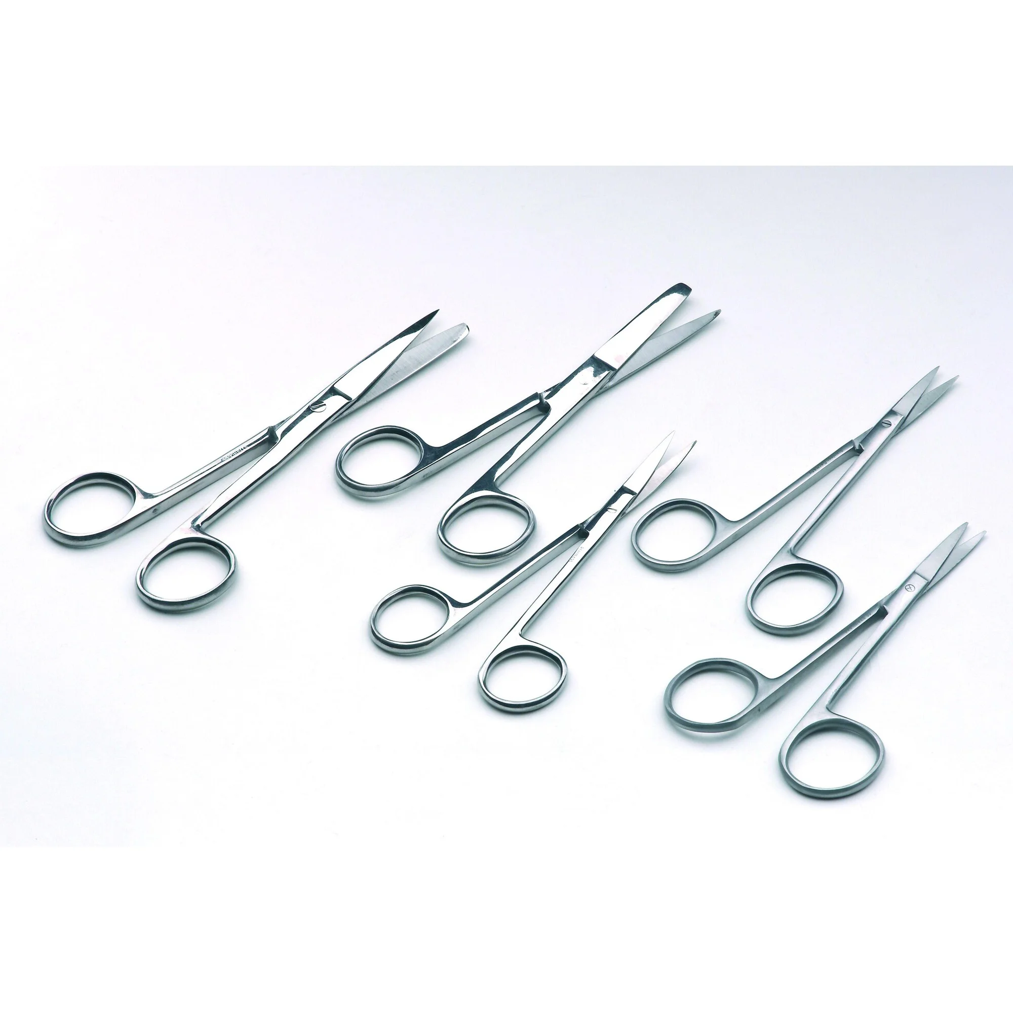 Cisailles de préparation/de Mikroskopier-, courbé pointu 110 mm longtemps