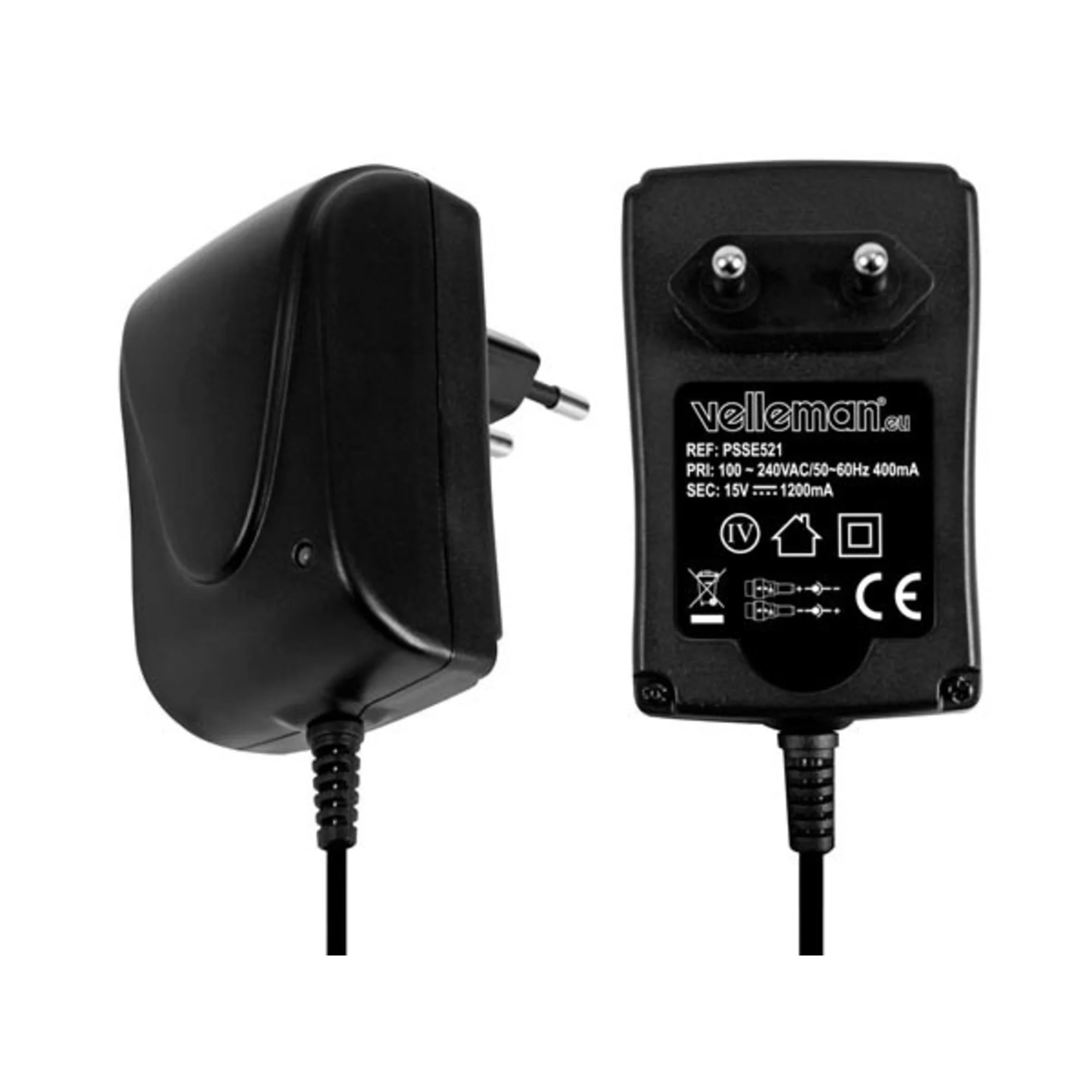 Alimentation électrique  Bloc secteur 15V/1A