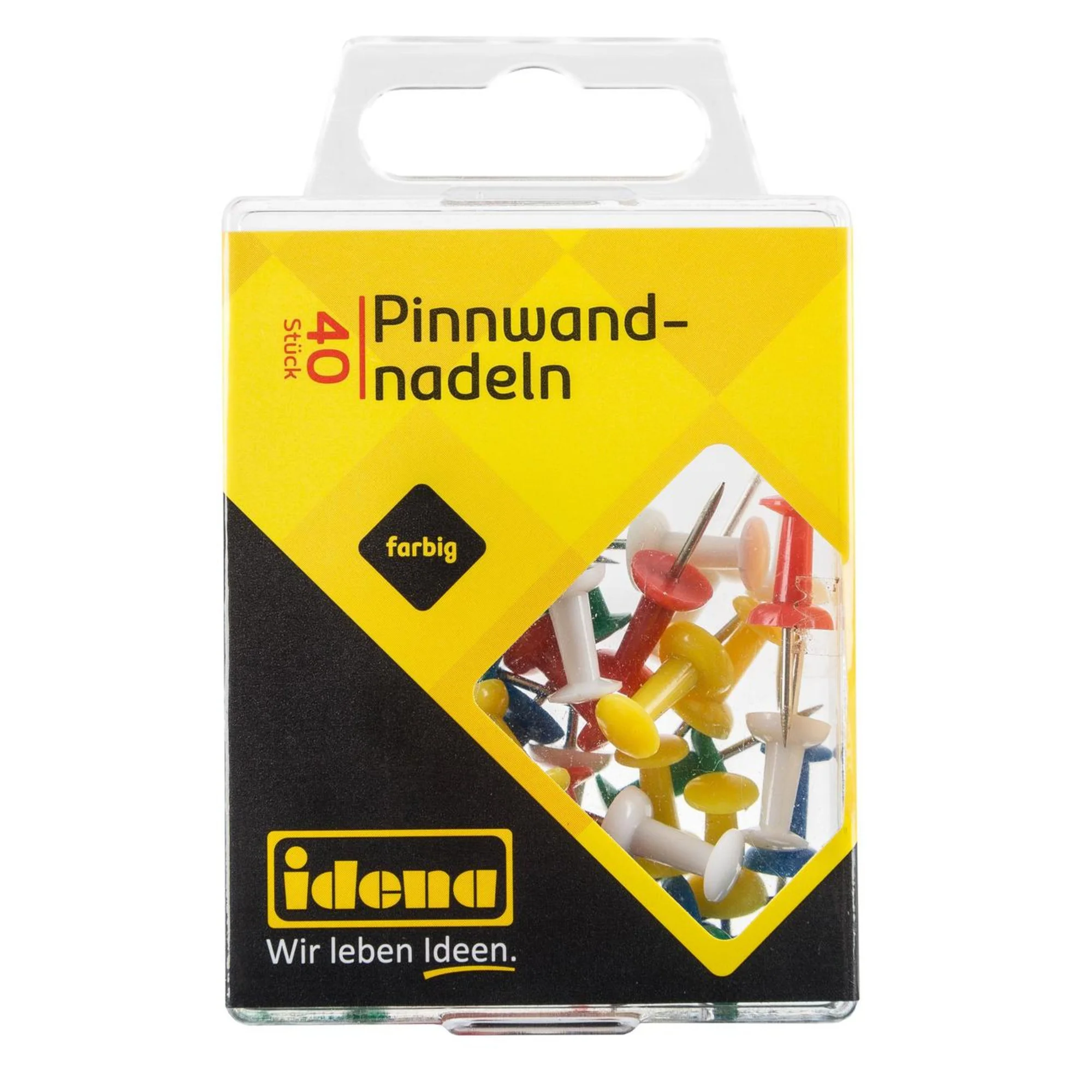 Pinboard aiguilles 40 piéces couleurs mélangées