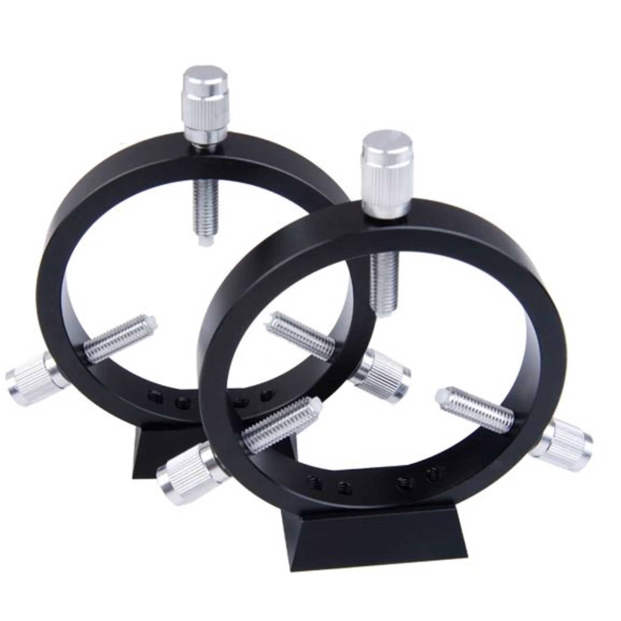 CNC Guidescope Rings 102mm w/Raiser blocks