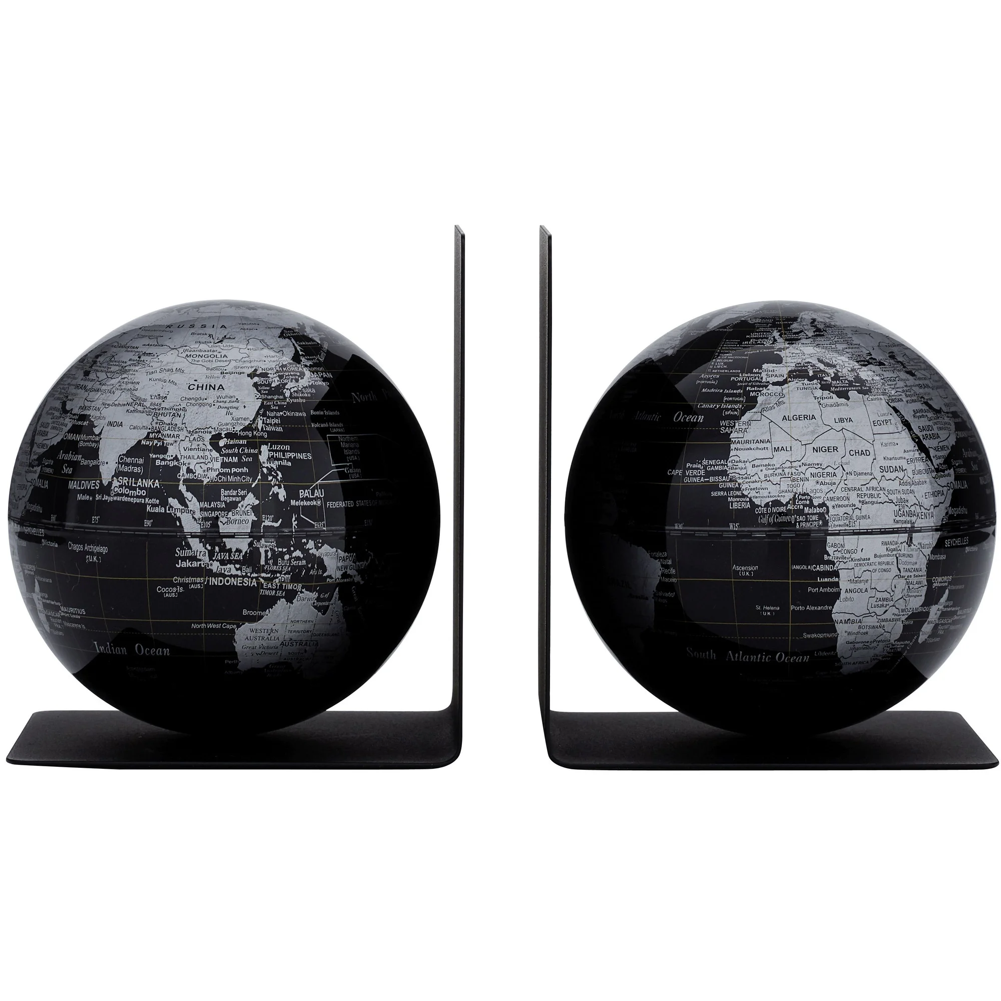 BookGlobe Black 13cm