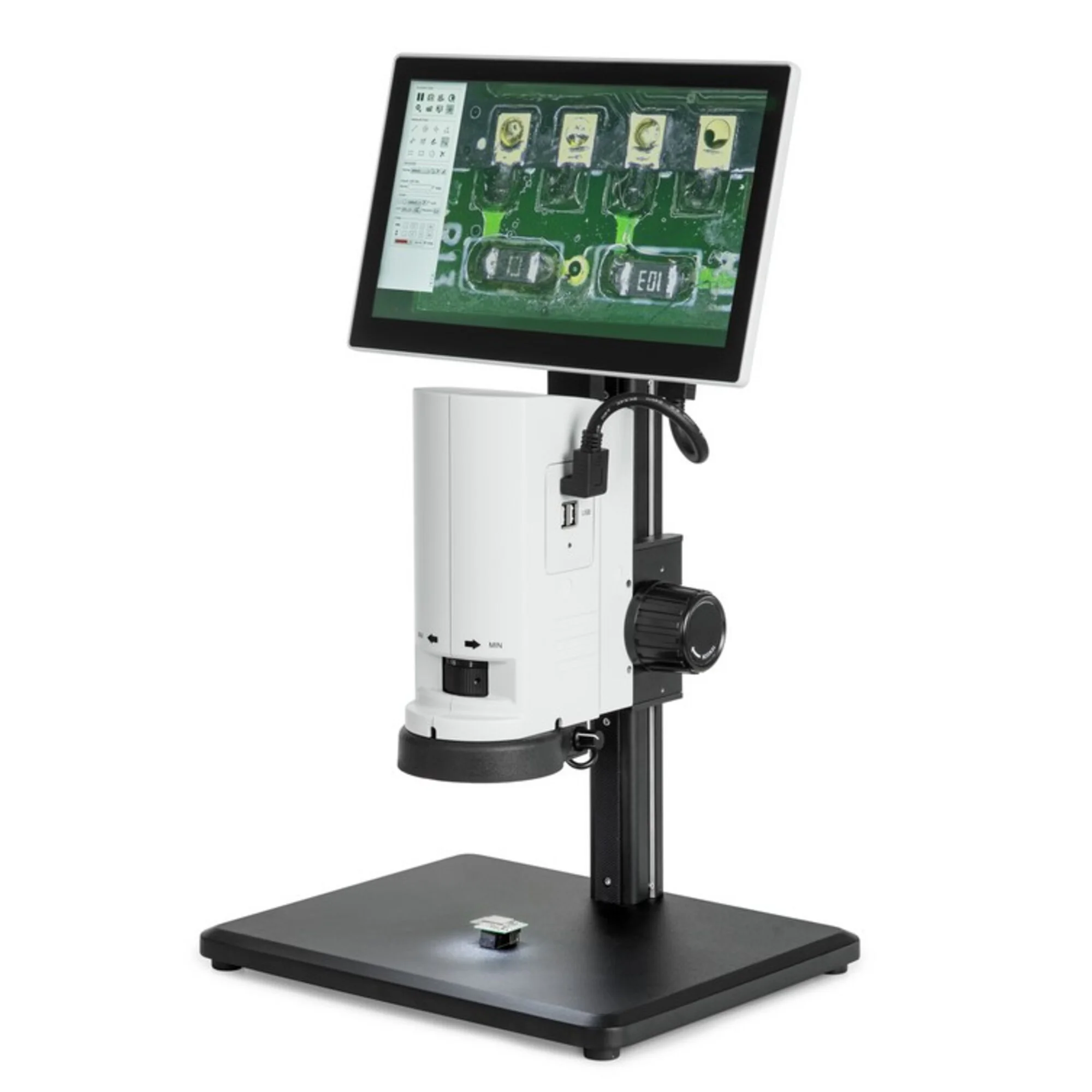 Microscope  OIV 255, numérique, 0,7x-5x, LED, Al, HDMI