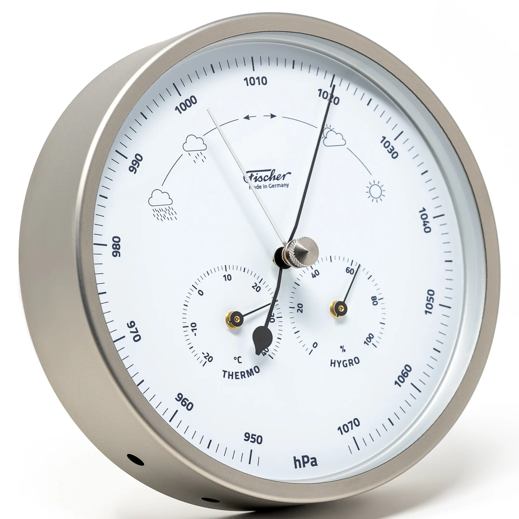 Station météo  acier inoxydable