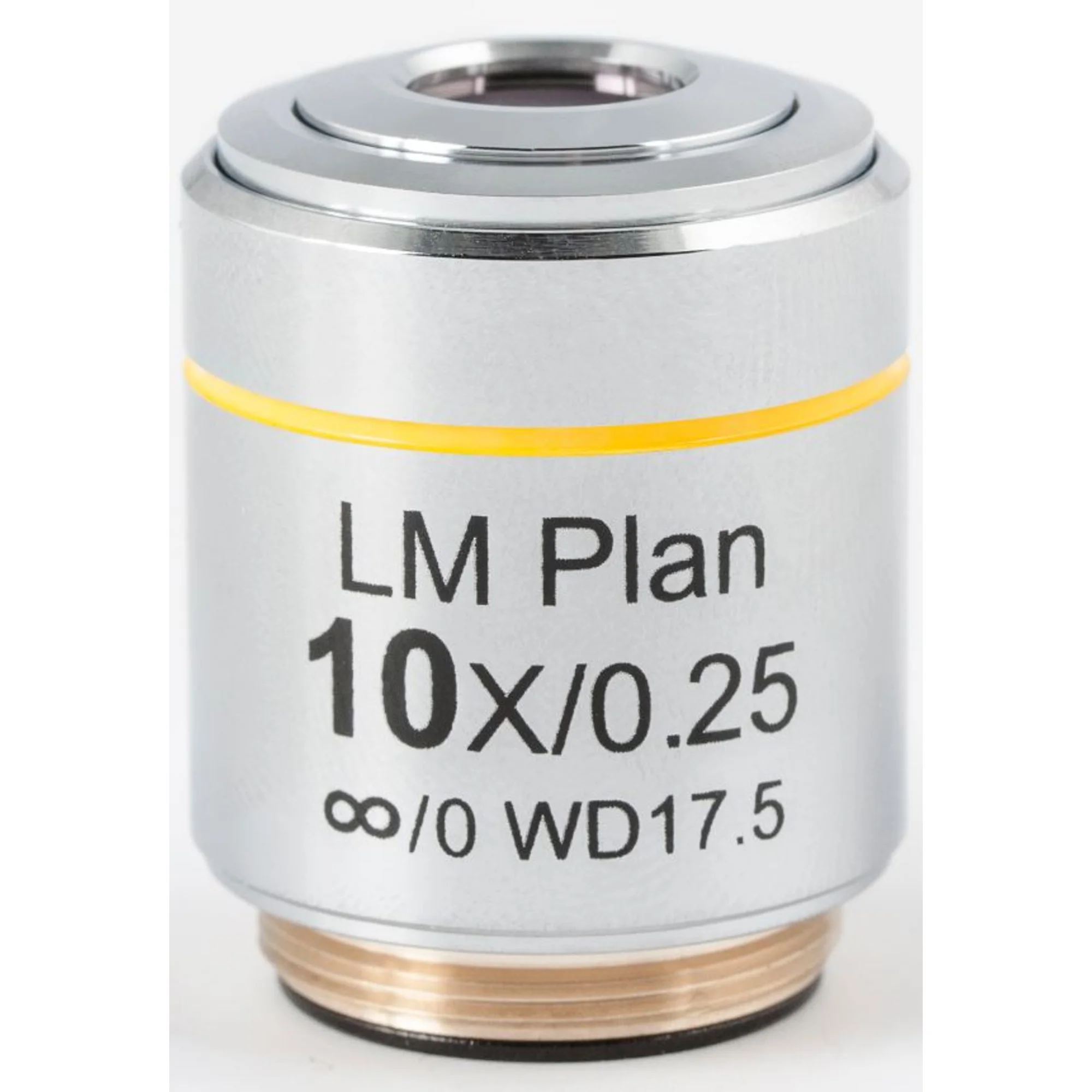 Objectif  LM PL, CCIS, LM, plan, achro, 10X/0.3, w.d.17.5mm (AE2000 MET)