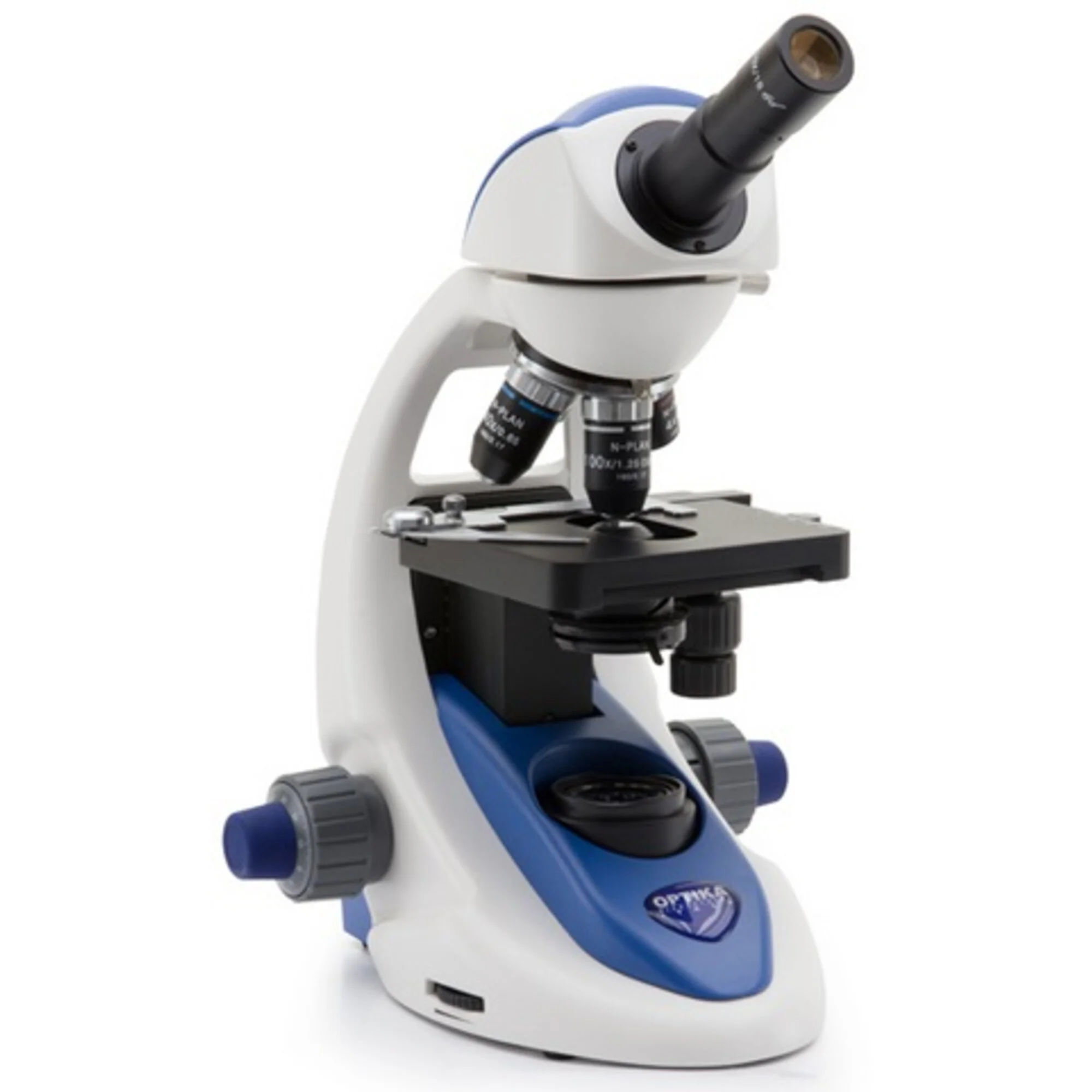 Microscope  B-191sPL,mono, DIN, N-plan, 40-600x, X-LED