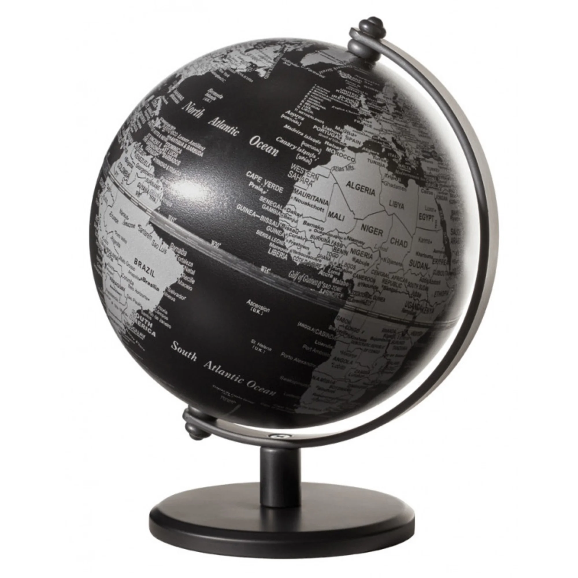 Mini-globe  Gagarin Matt Black 13cm