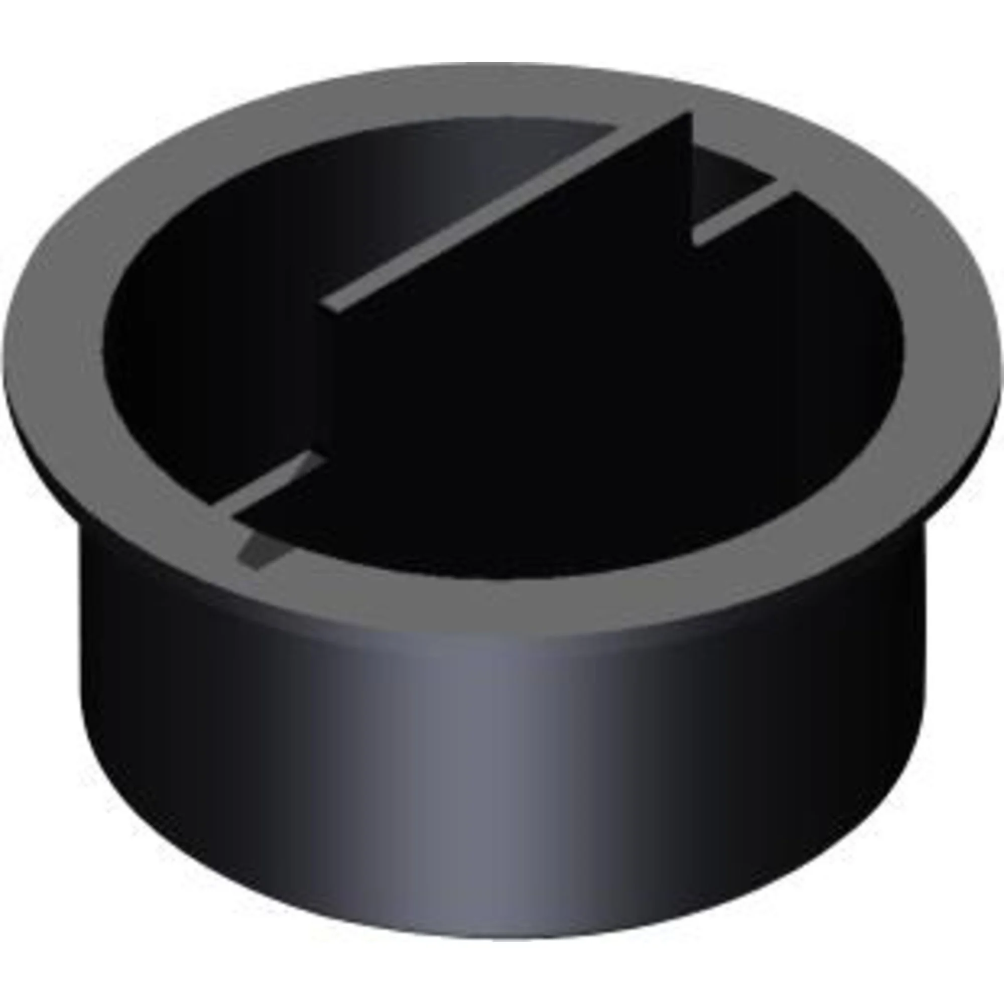 Capot en plastique 31,75 mm (mâle)